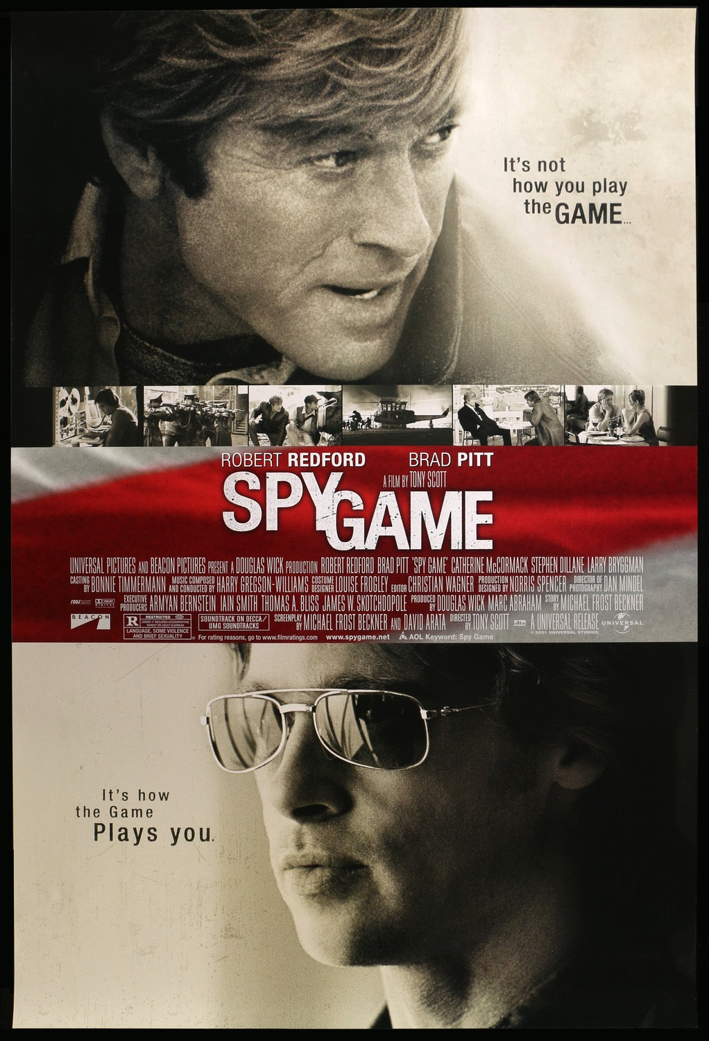 Spy Game (2001) original movie poster for sale at Originalfilmart
