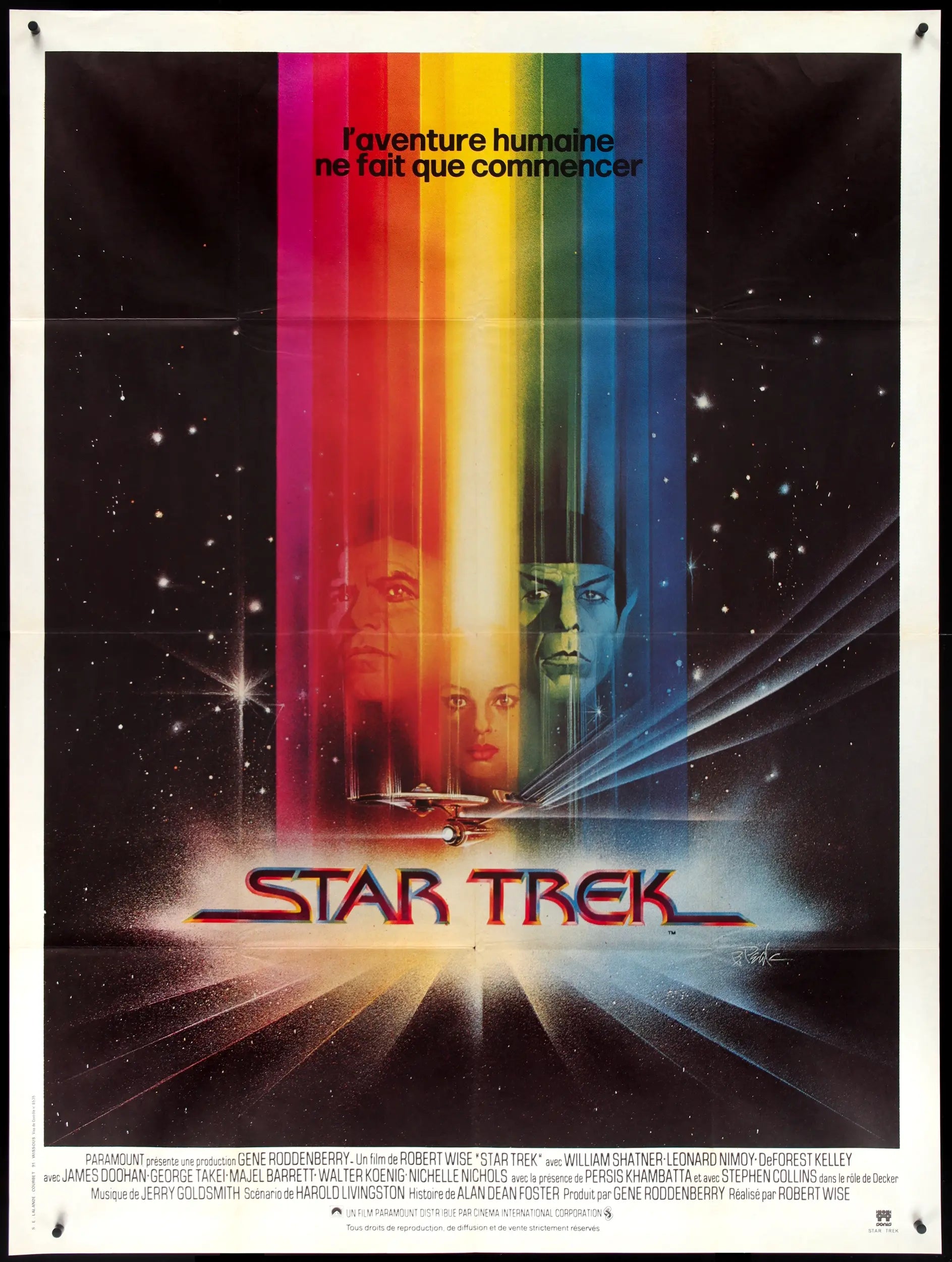 Star Trek: The Motion Picture (1979) original movie poster for sale at Originalfilmart