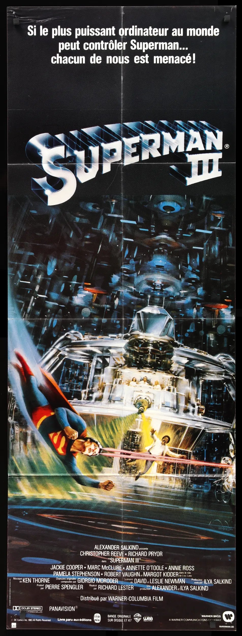 Superman III (1983) original movie poster for sale at Originalfilmart
