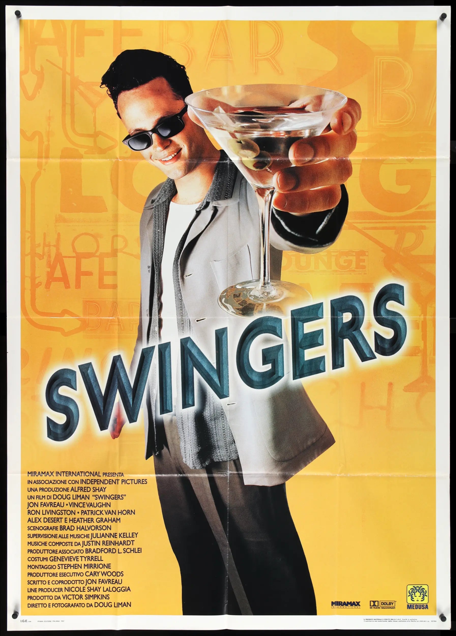 Swingers (1996) original movie poster for sale at Originalfilmart