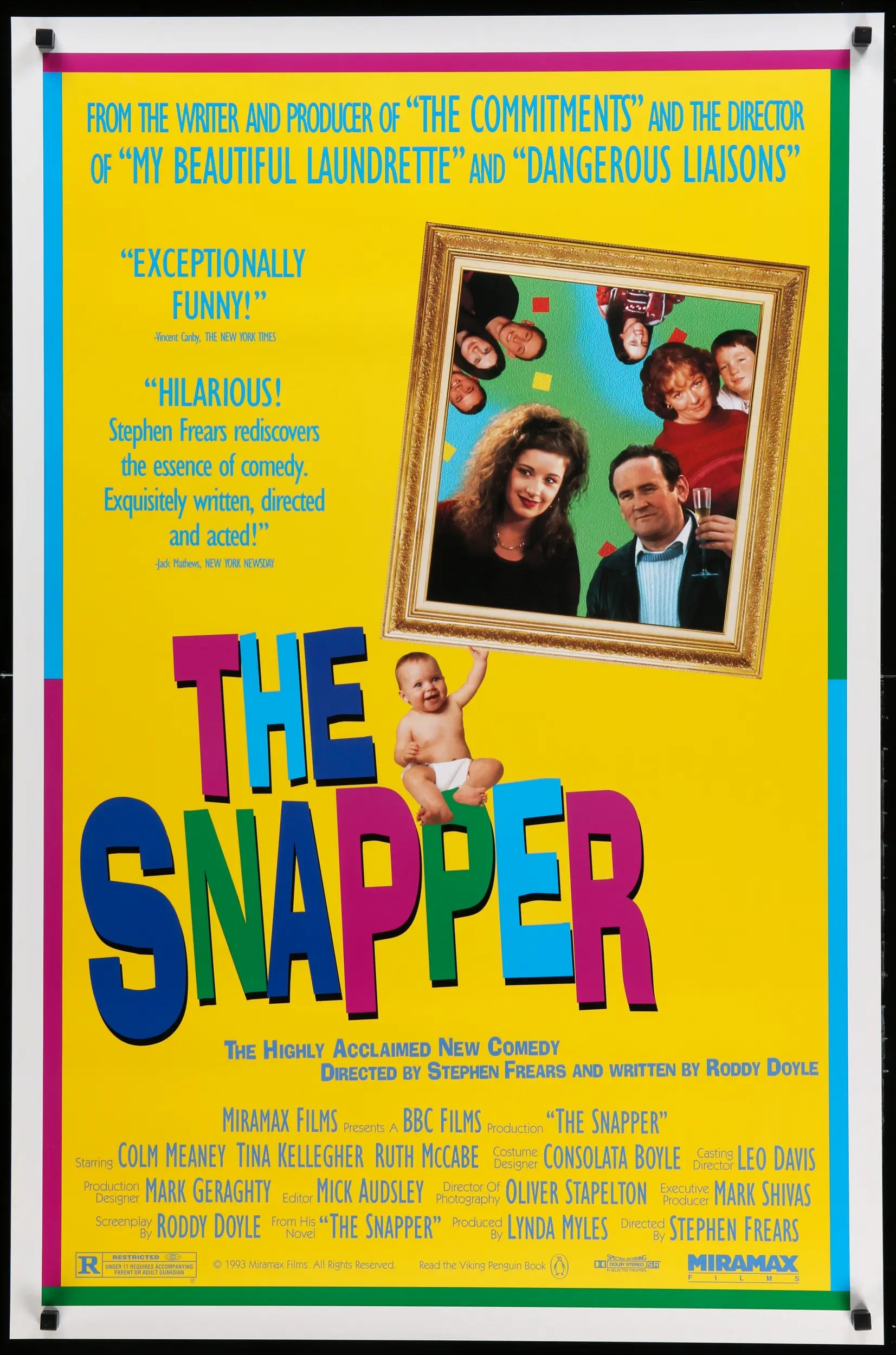 Snapper (1993) original movie poster for sale at Originalfilmart