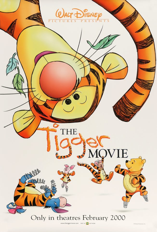 Tigger Movie (2000) original movie poster for sale at Originalfilmart
