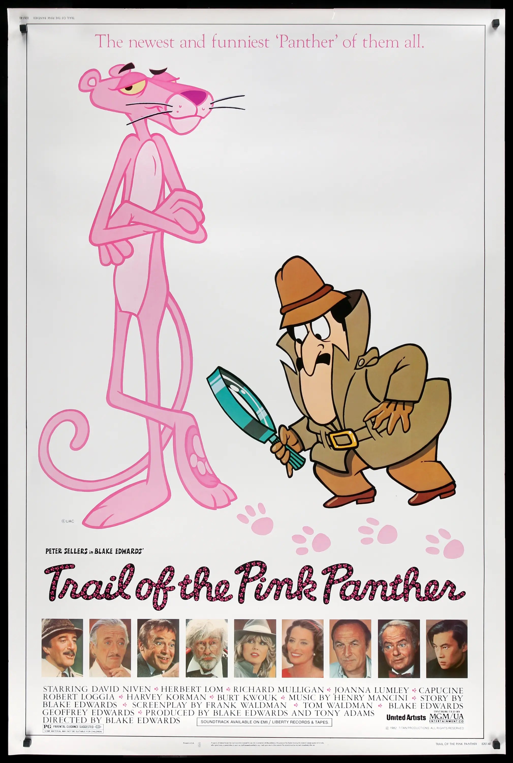 Trail of the Pink Panther (1982) original movie poster for sale at Originalfilmart