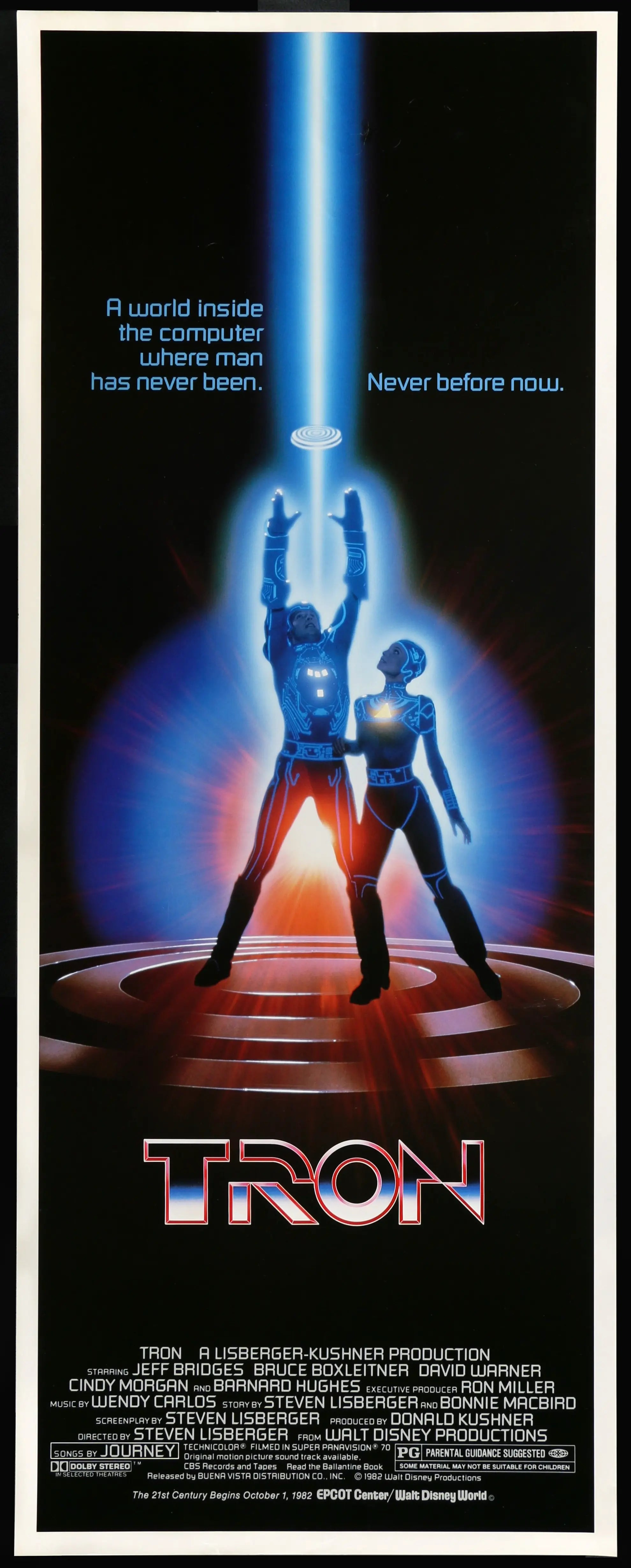Tron (1982) original movie poster for sale at Originalfilmart