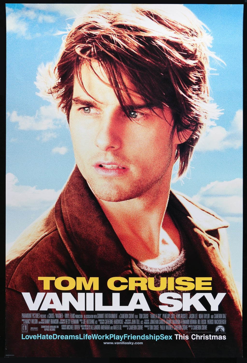 Vanilla Sky (2001) original movie poster for sale at Originalfilmart