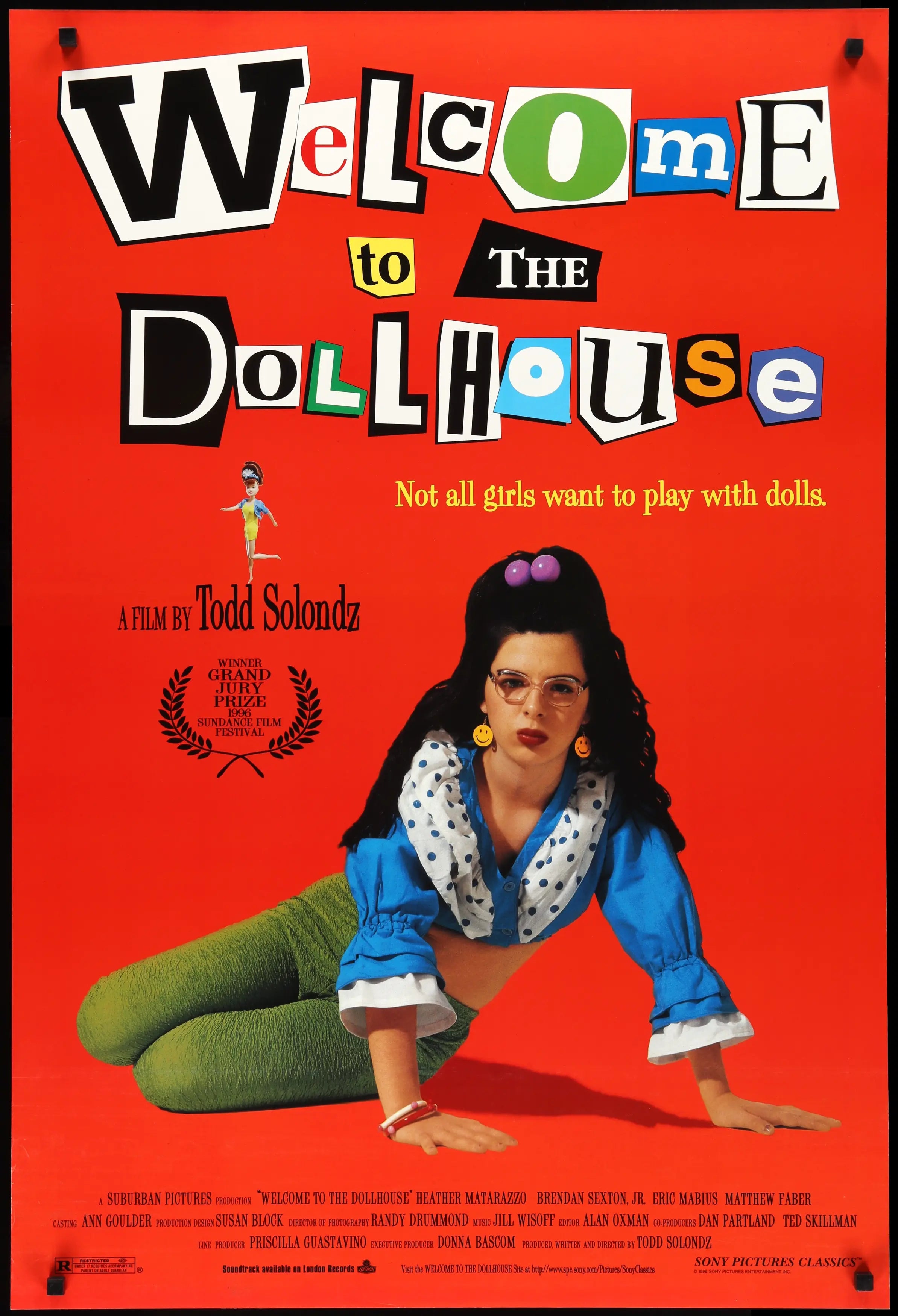 Welcome to the Dollhouse (1995) original movie poster for sale at Originalfilmart