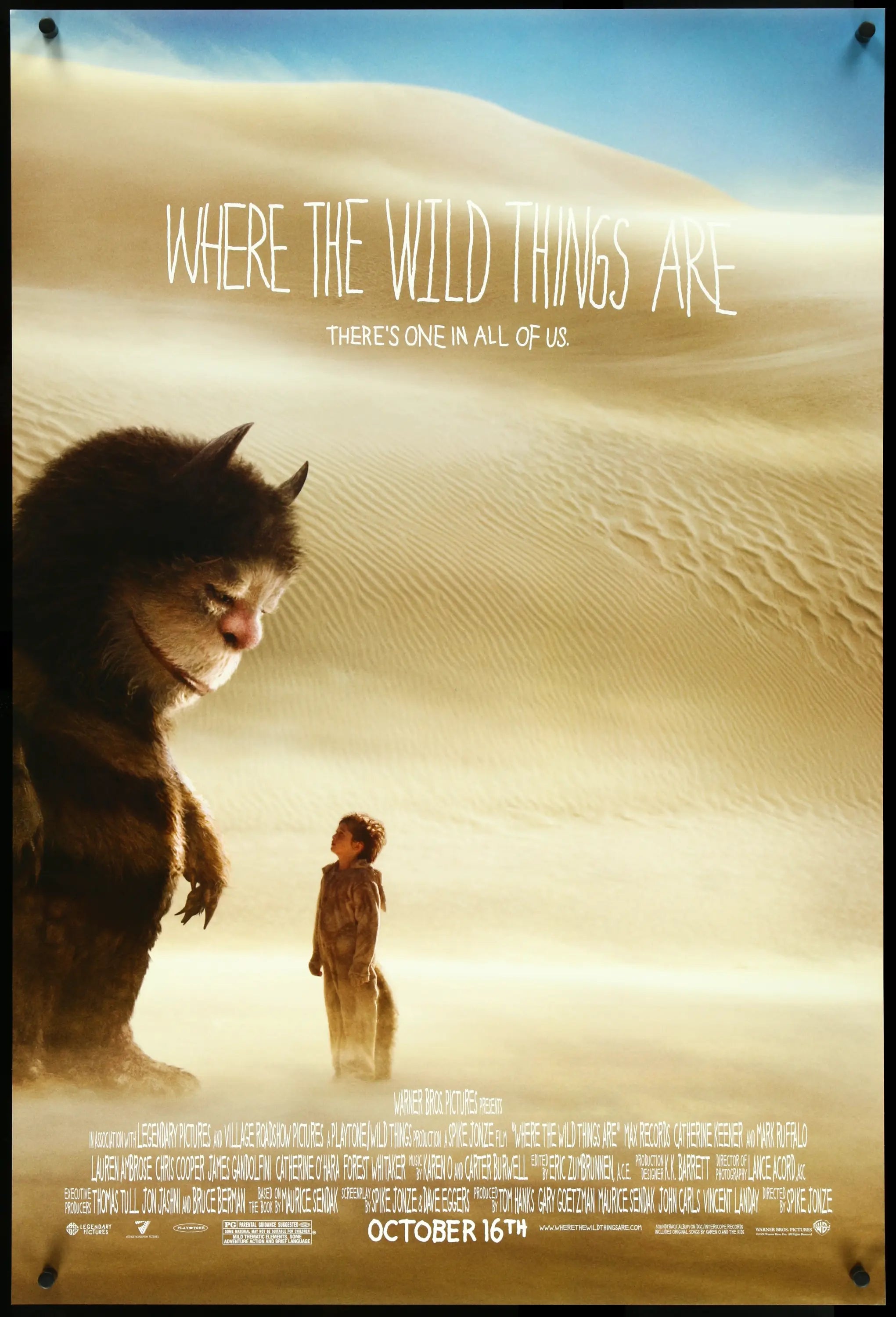 Where the Wild Things Are (2009) original movie poster for sale at Originalfilmart