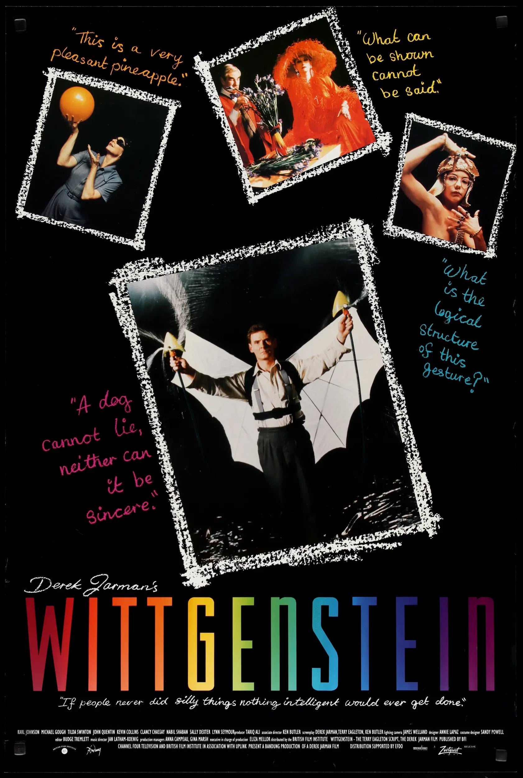 Wittgenstein (1993) original movie poster for sale at Originalfilmart