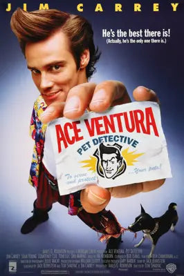 Ace Ventura: Pet Detective (1994) original movie poster for sale at Originalfilmart