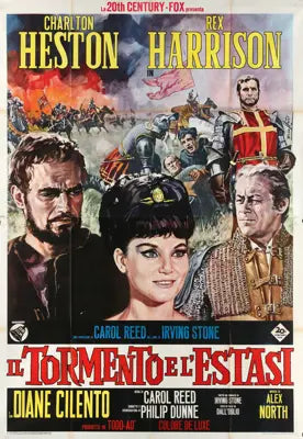 Agony and the Ecstasy (1965) original movie poster for sale at Originalfilmart