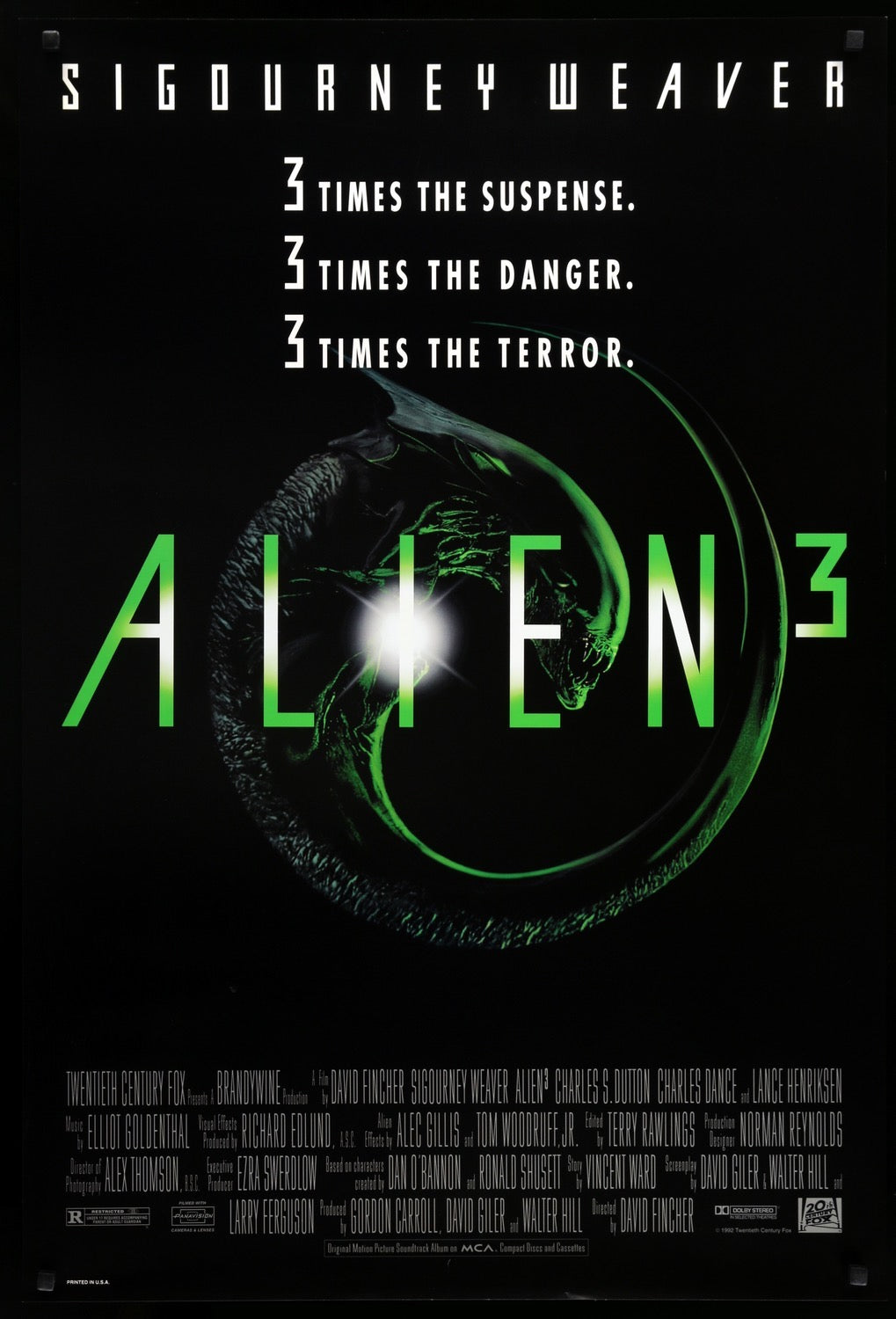 Alien 3 (1992) original movie poster for sale at Originalfilmart