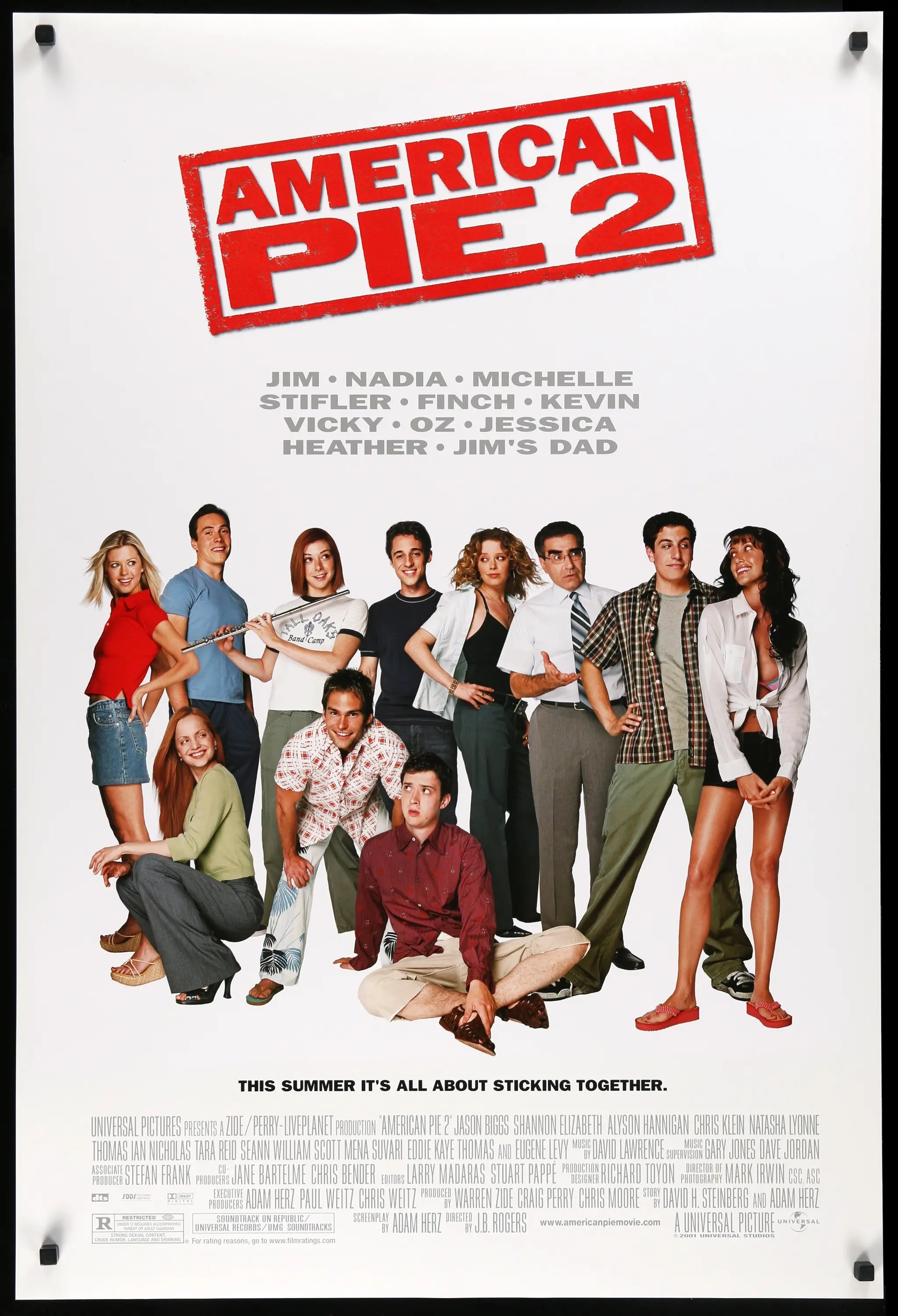 American Pie 2 (2001) original movie poster for sale at Originalfilmart