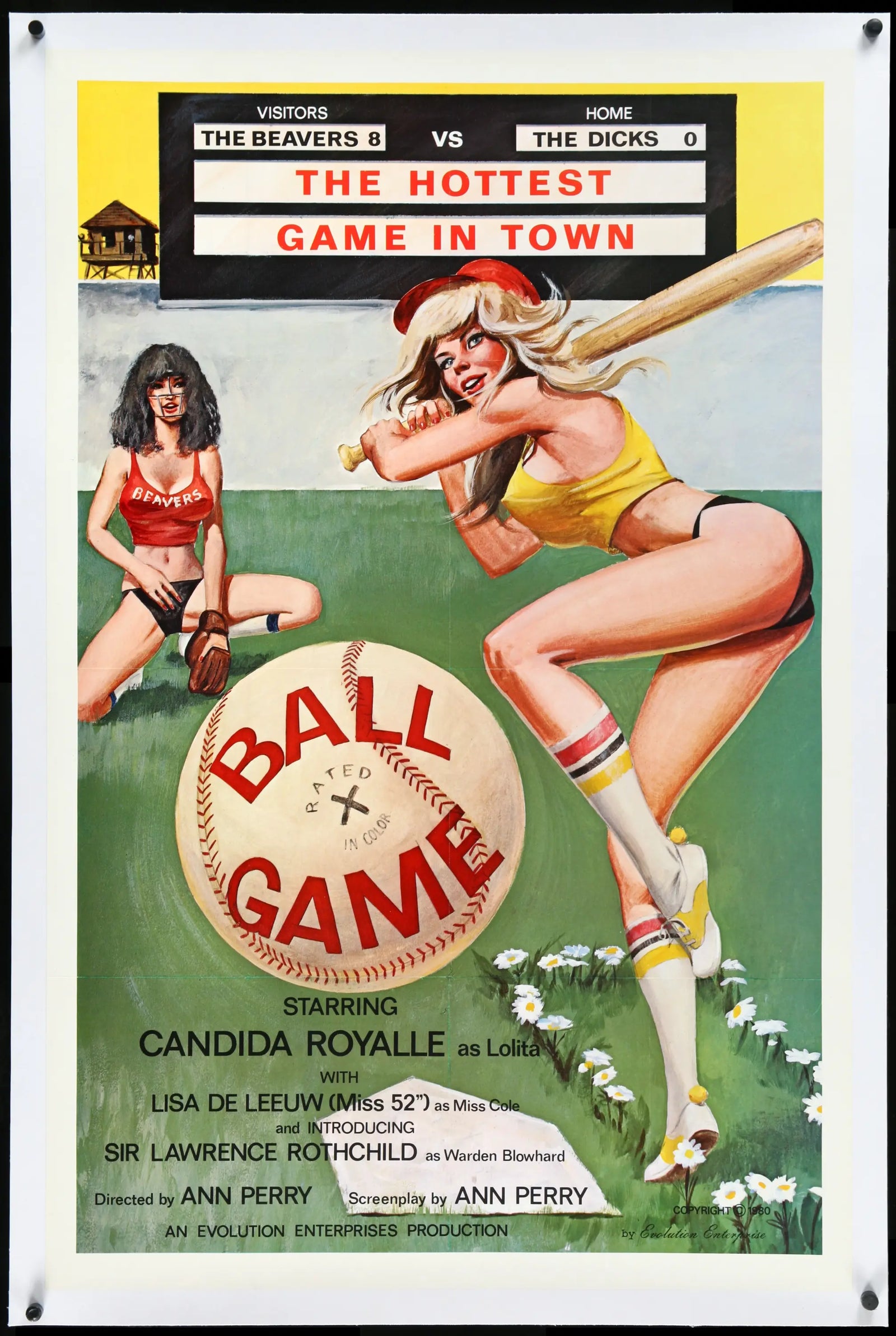 Ball Game (1980) original movie poster for sale at Originalfilmart