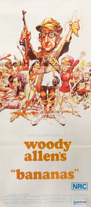 Bananas (1971) original movie poster for sale at Originalfilmart