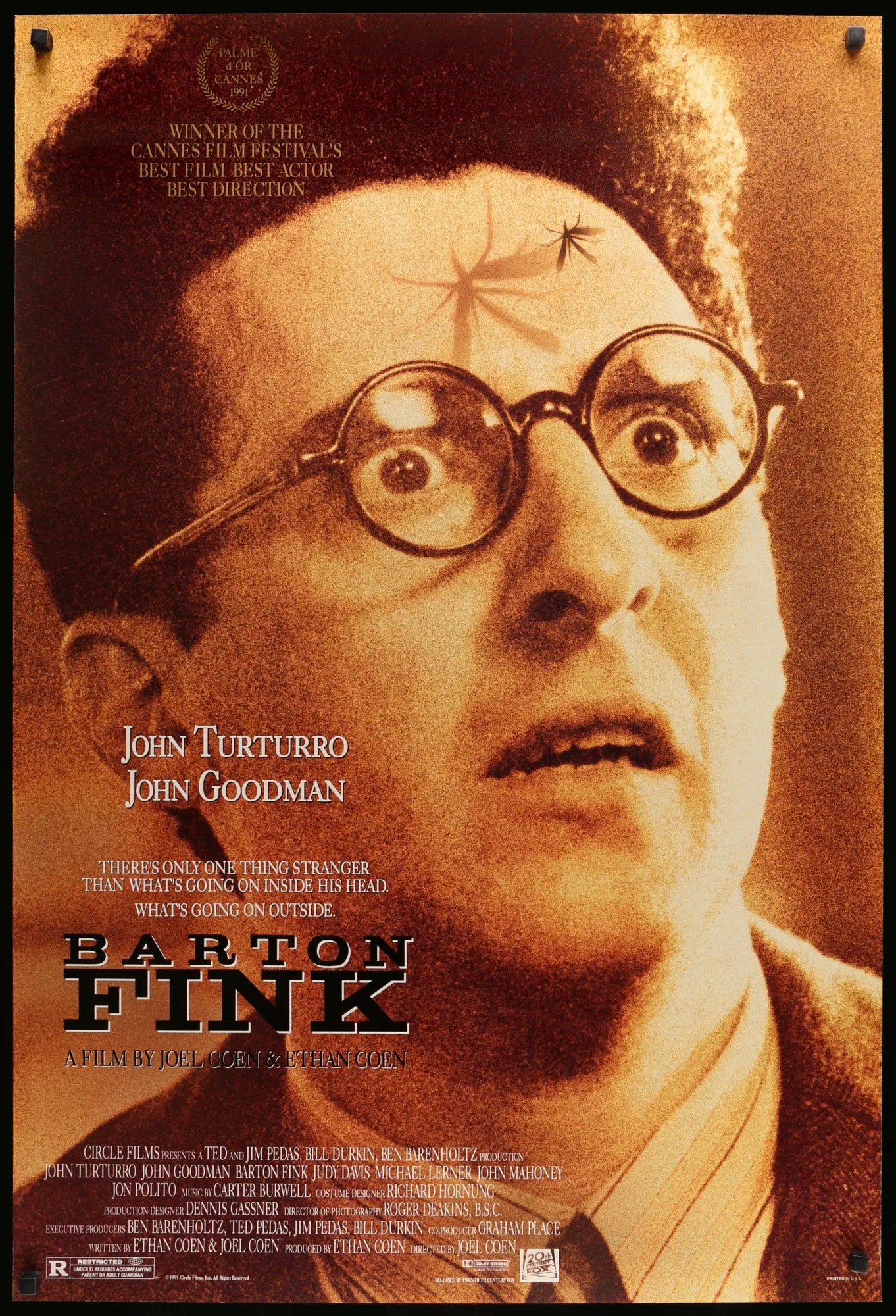 Barton Fink (1991) original movie poster for sale at Originalfilmart