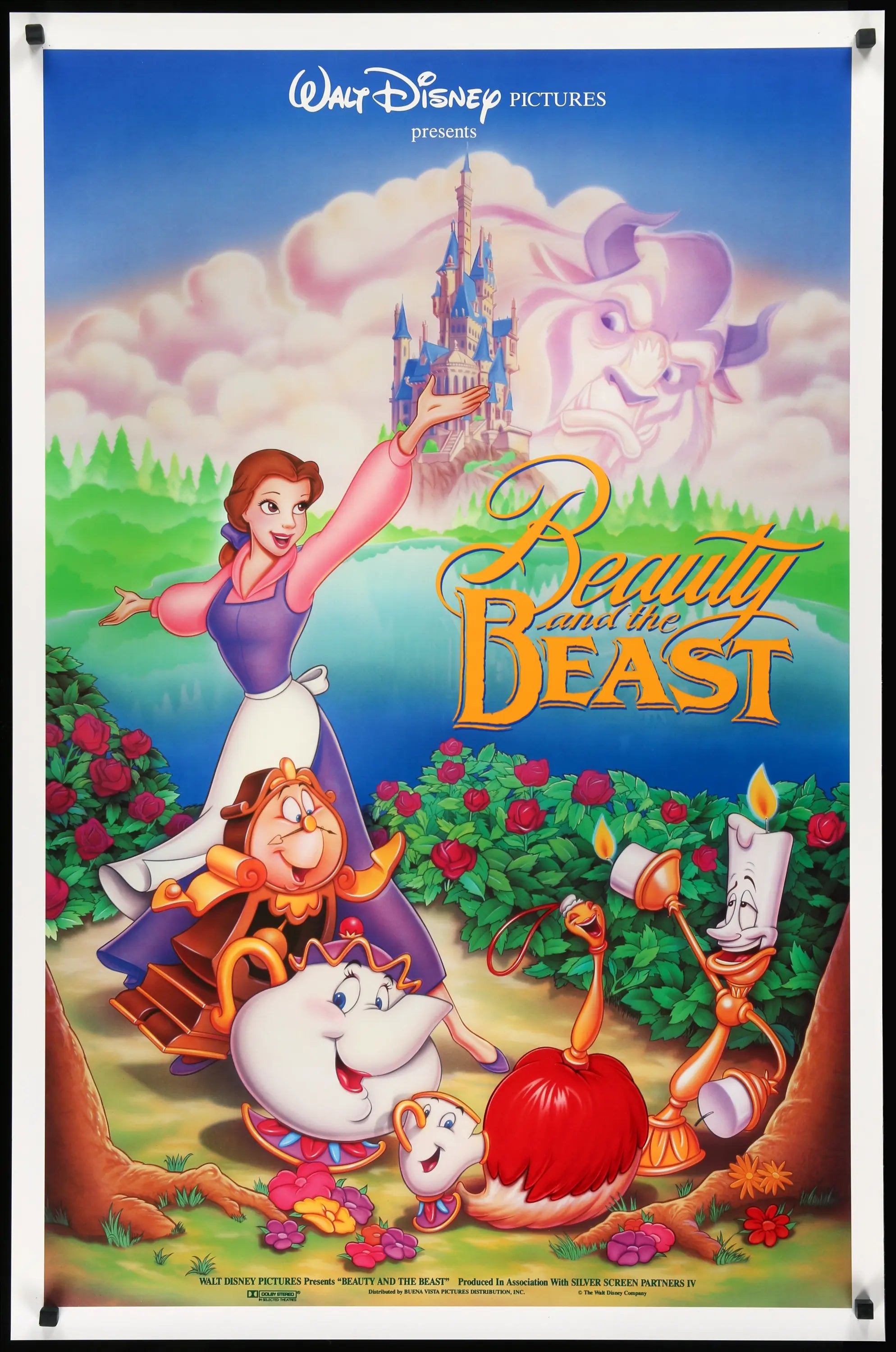Beauty and the Beast (1991) original movie poster for sale at Originalfilmart