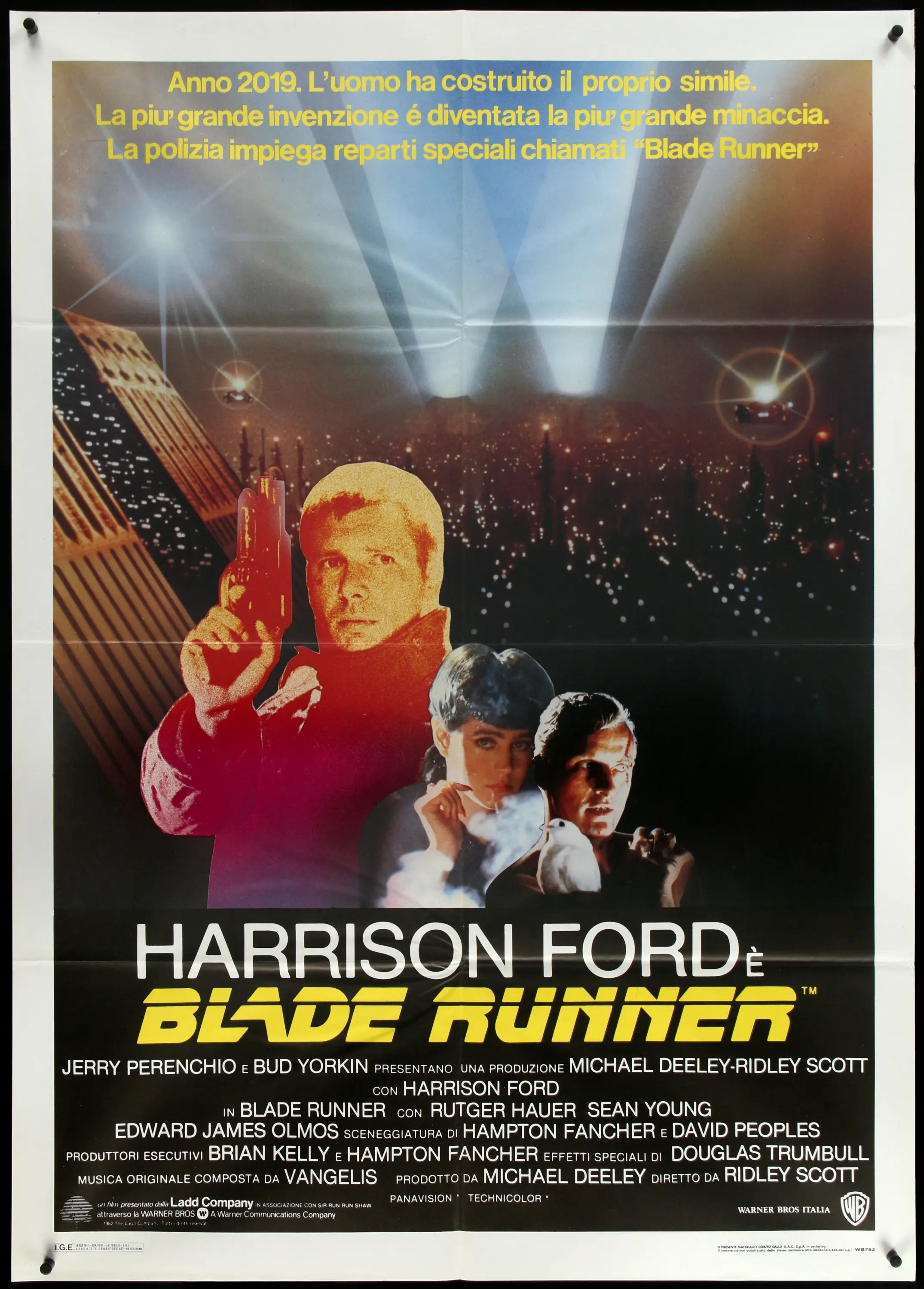 Blade Runner (1982) original movie poster for sale at Originalfilmart