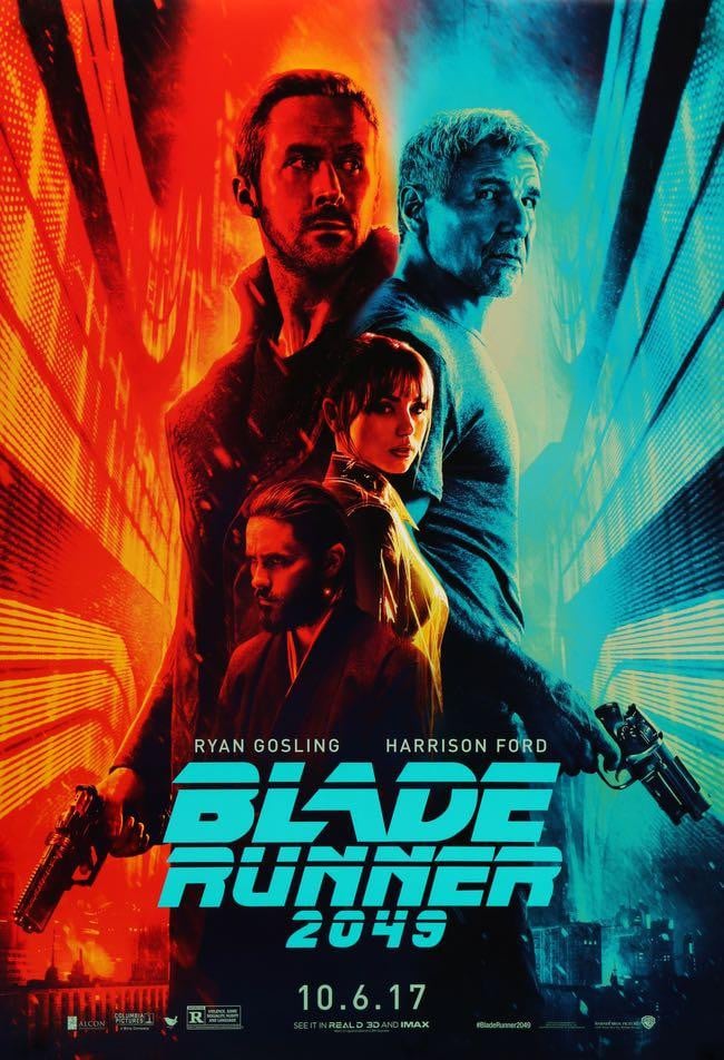Blade Runner 2049 (2017) original movie poster for sale at Originalfilmart