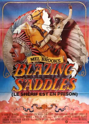 Blazing Saddles (1974) original movie poster for sale at Originalfilmart