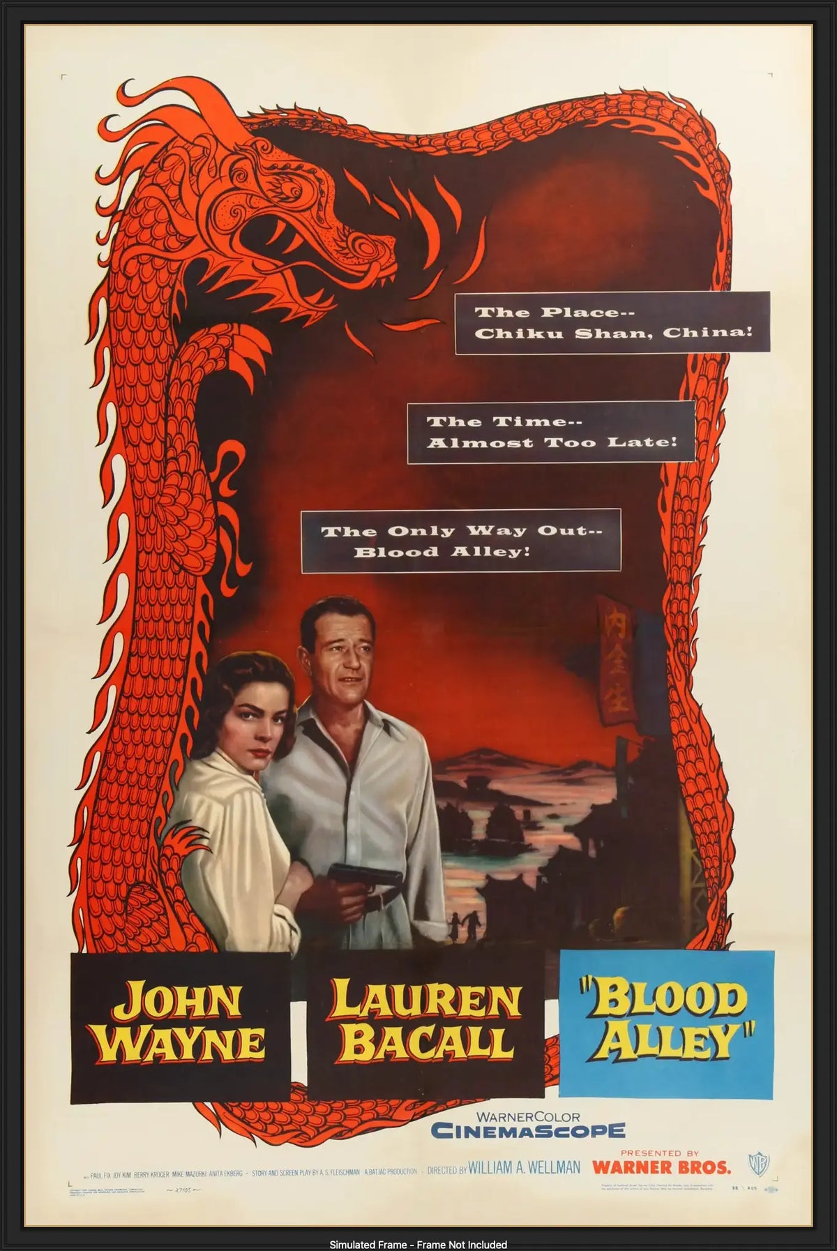 Blood Alley (1955) original movie poster for sale at Originalfilmart