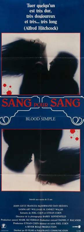 Blood Simple (1985) original movie poster for sale at Originalfilmart