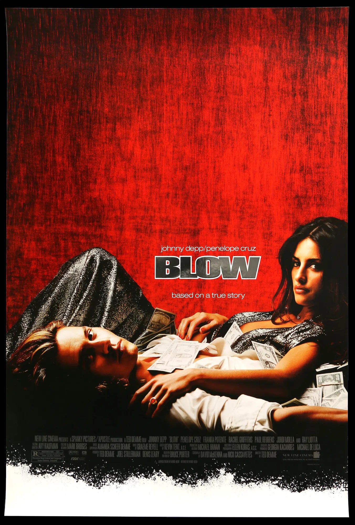 Blow (2001) original movie poster for sale at Originalfilmart