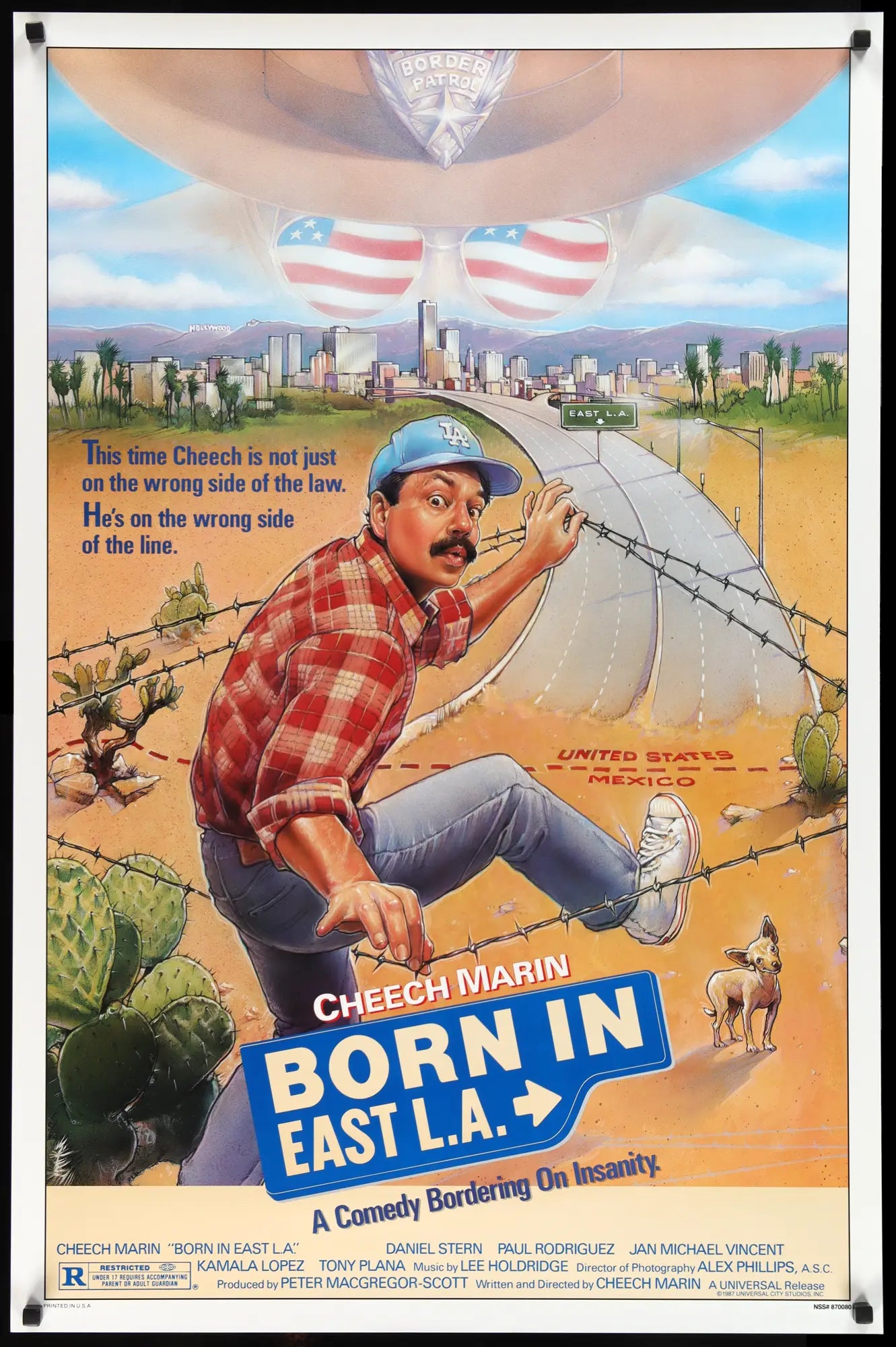 Born in East L.A. (1987) original movie poster for sale at Originalfilmart