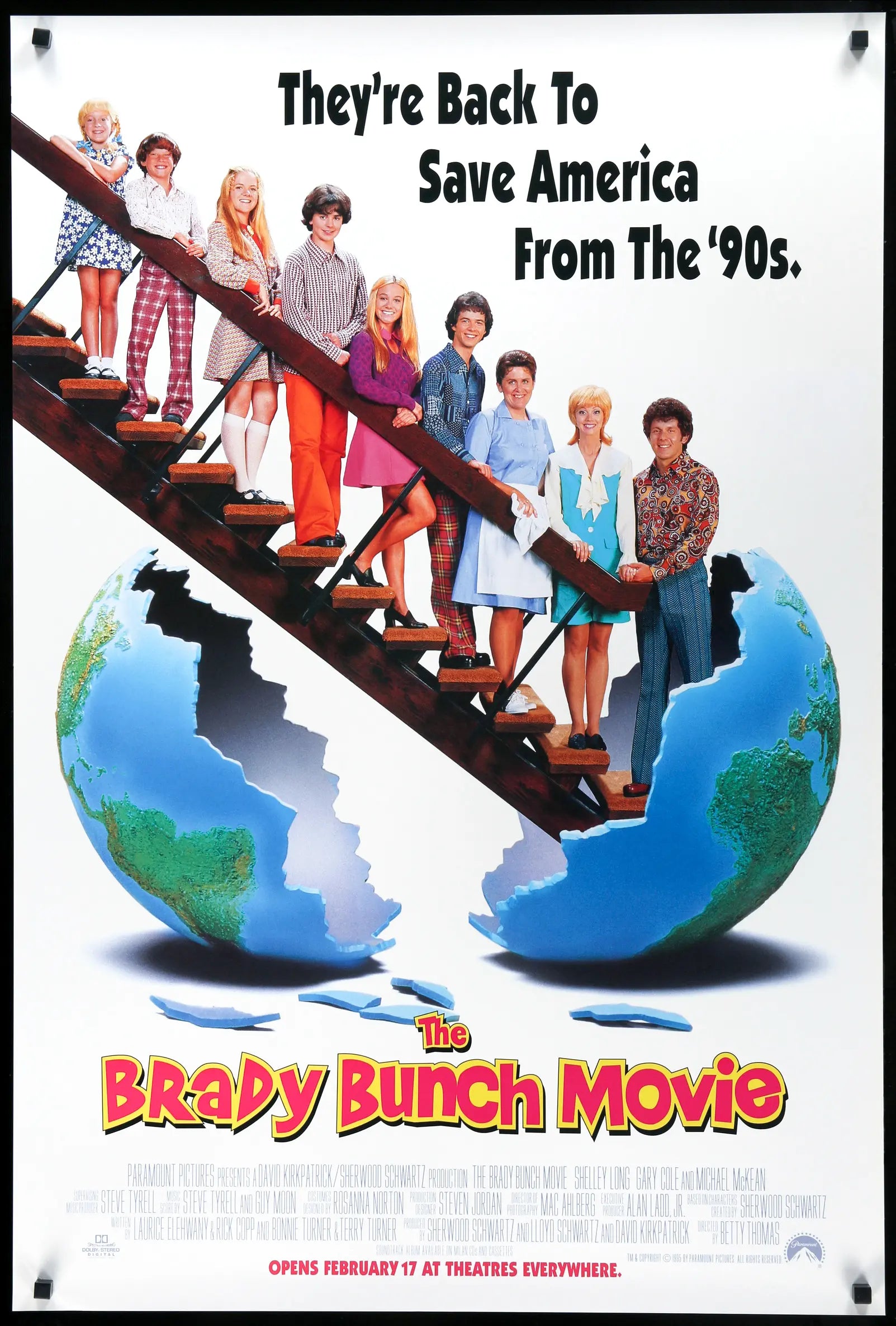 Brady Bunch Movie (1995) original movie poster for sale at Originalfilmart