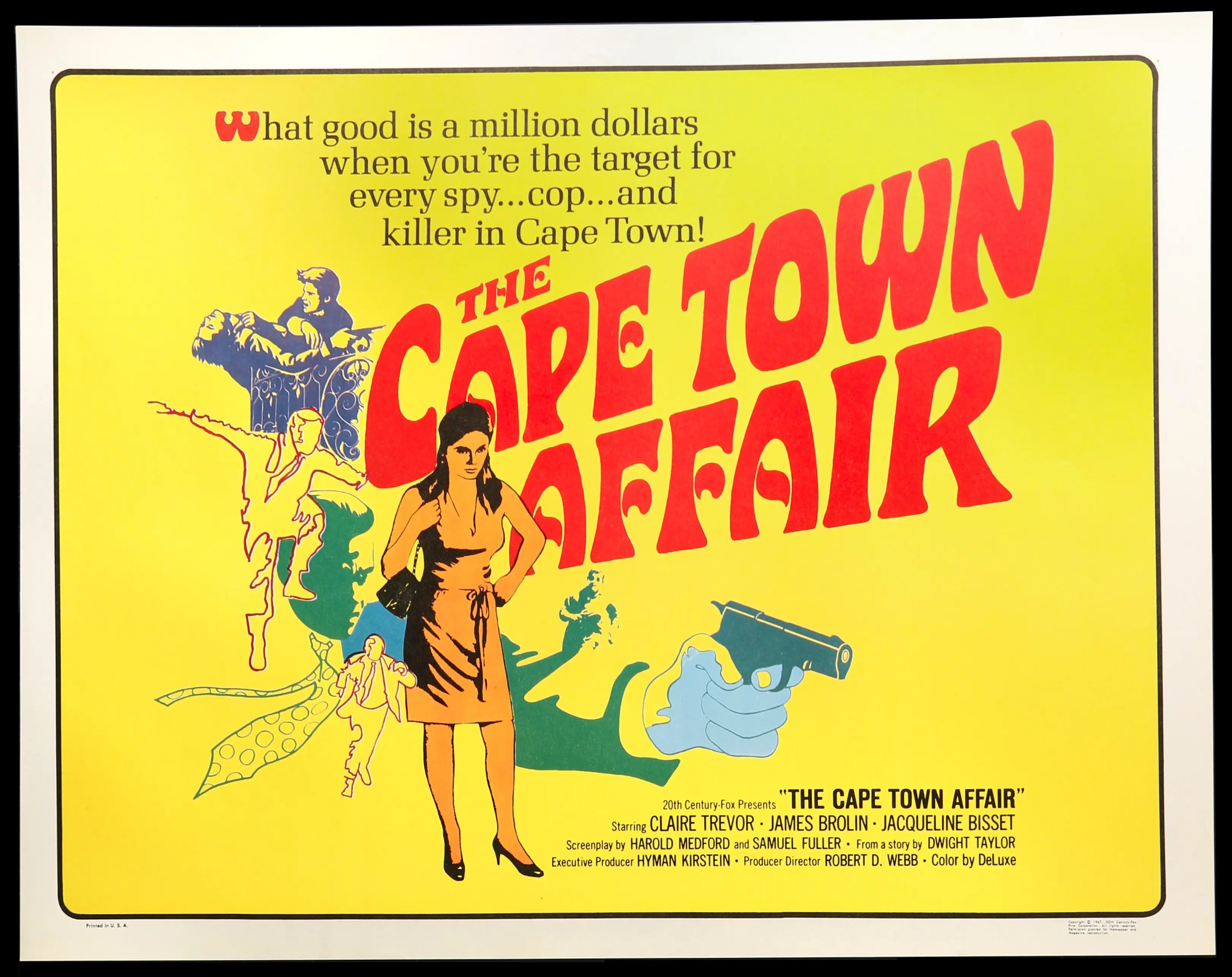 Cape Town Affair (1967) original movie poster for sale at Originalfilmart