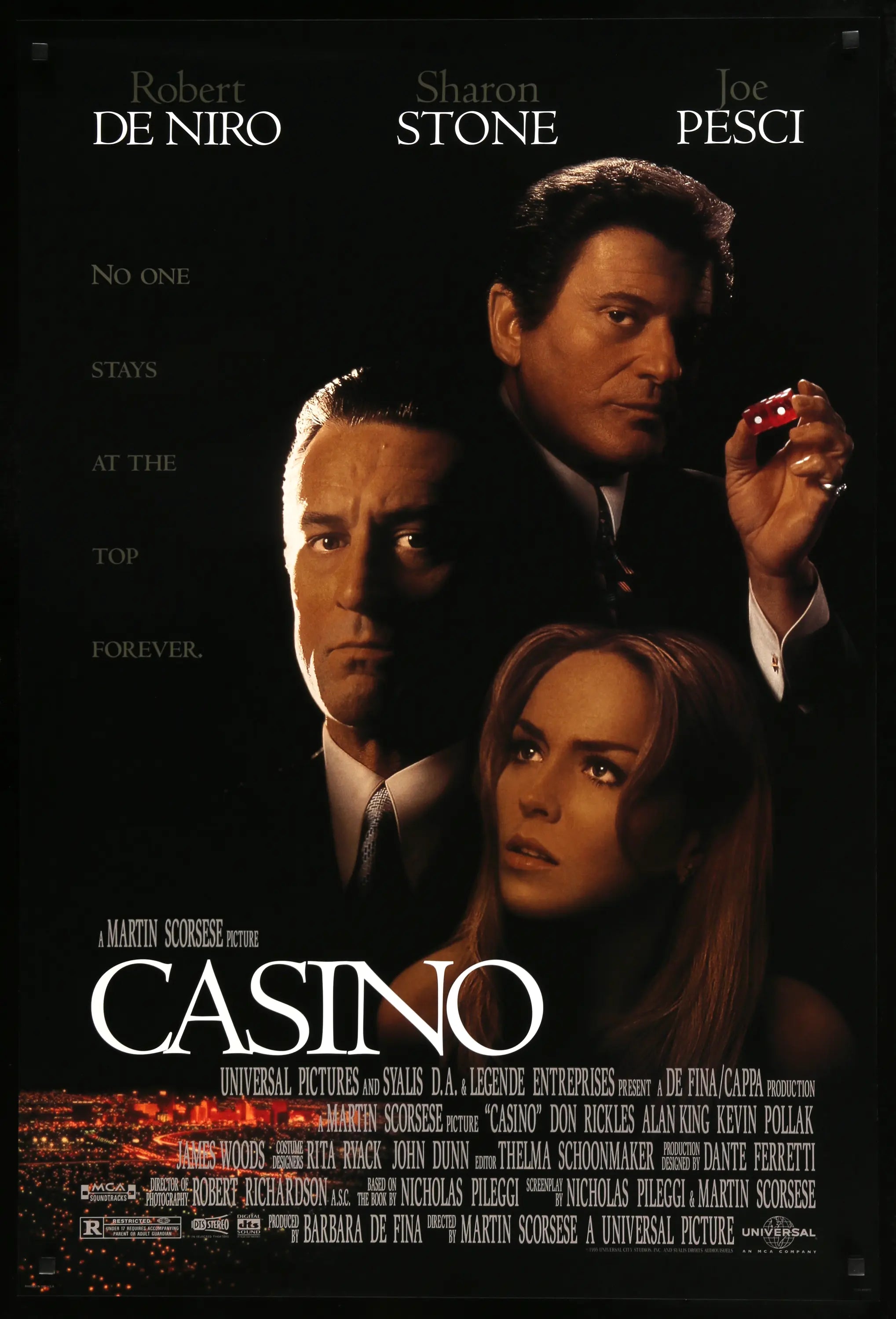 Casino (1995) original movie poster for sale at Originalfilmart