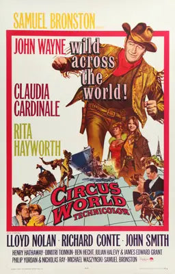 Circus World (1964) original movie poster for sale at Originalfilmart