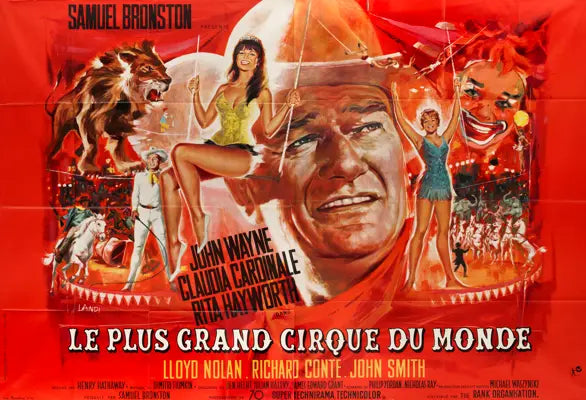 Circus World (1964) original movie poster for sale at Originalfilmart