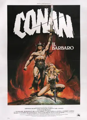 Conan the Barbarian (1982) original movie poster for sale at Originalfilmart