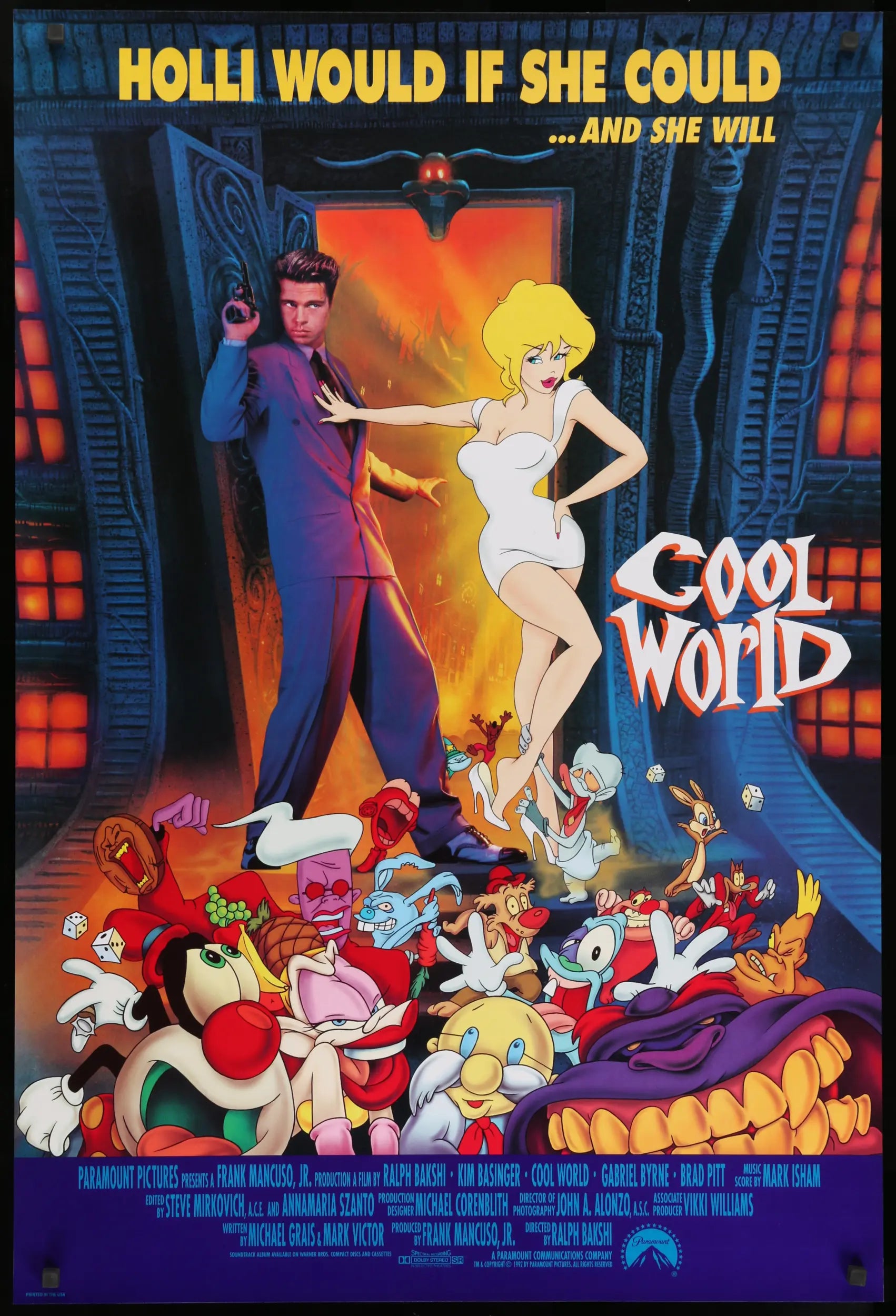 Cool World (1992) original movie poster for sale at Originalfilmart