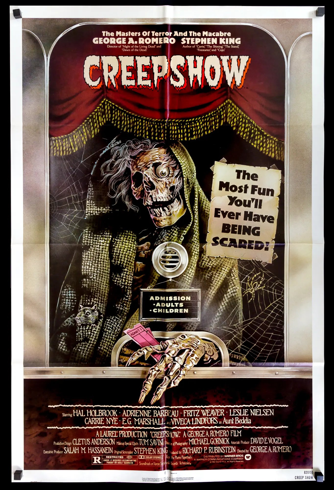 Creepshow (1982) original movie poster for sale at Originalfilmart