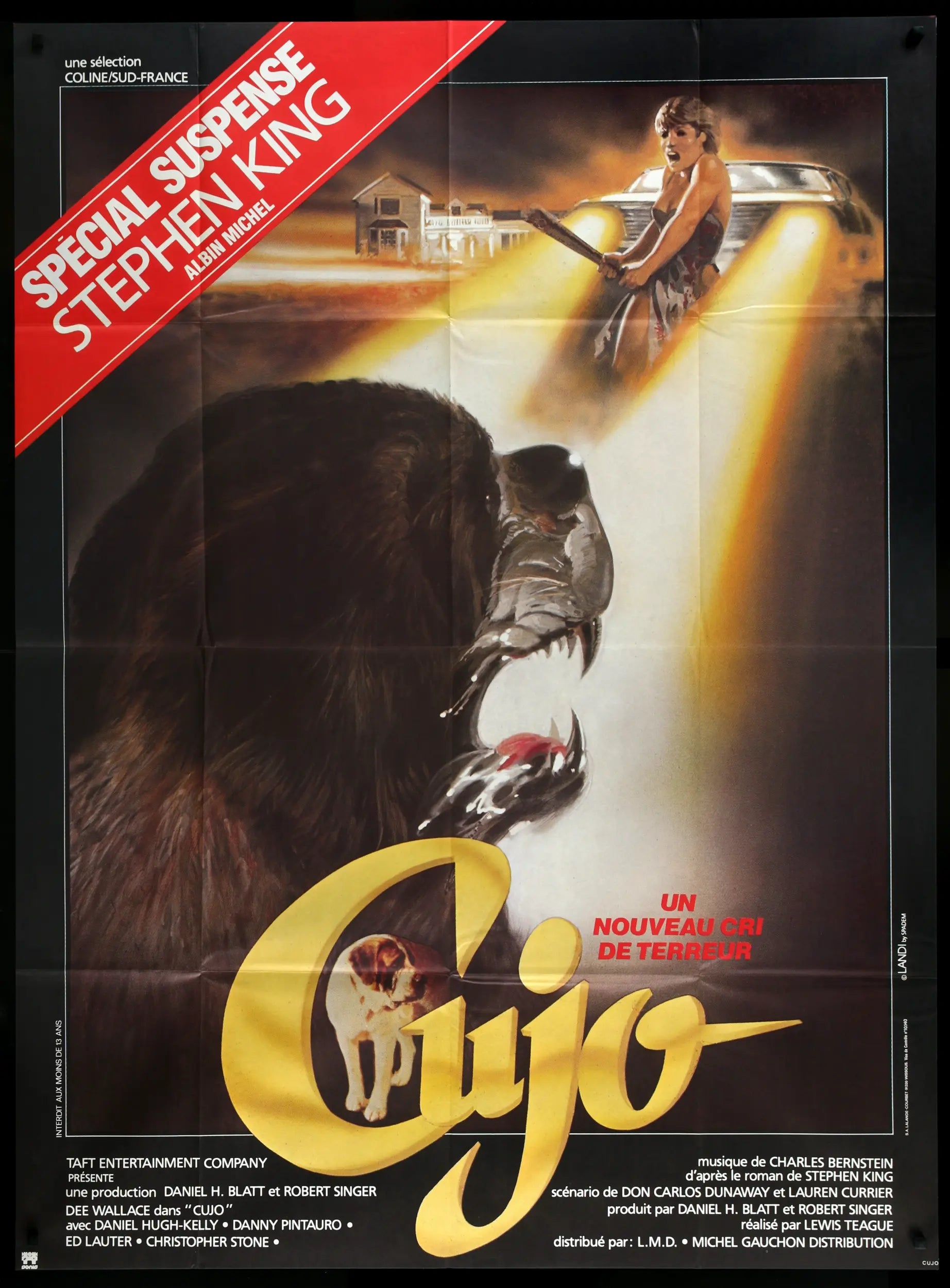 Cujo (1983) original movie poster for sale at Originalfilmart