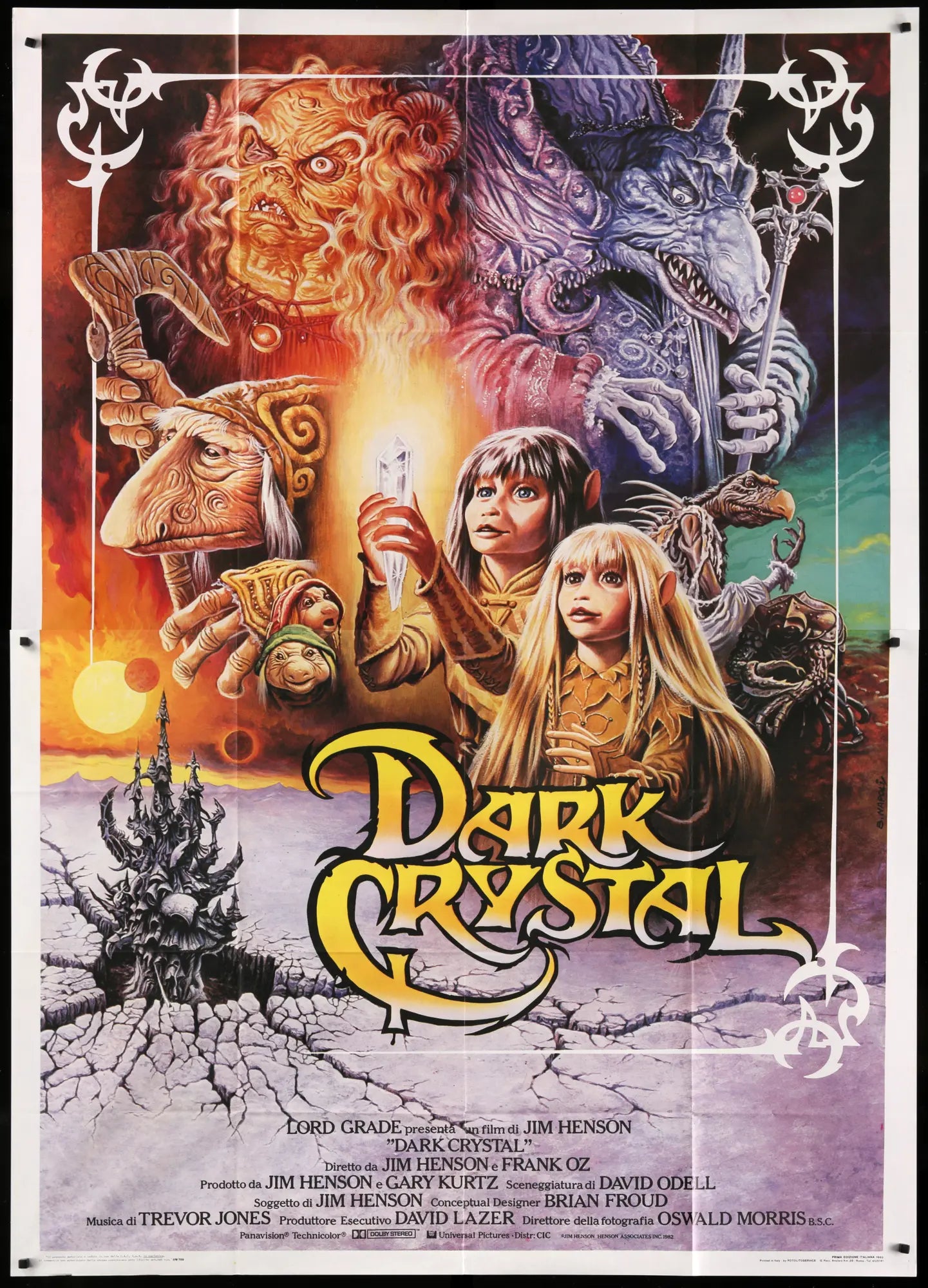 Dark Crystal (1982) original movie poster for sale at Originalfilmart