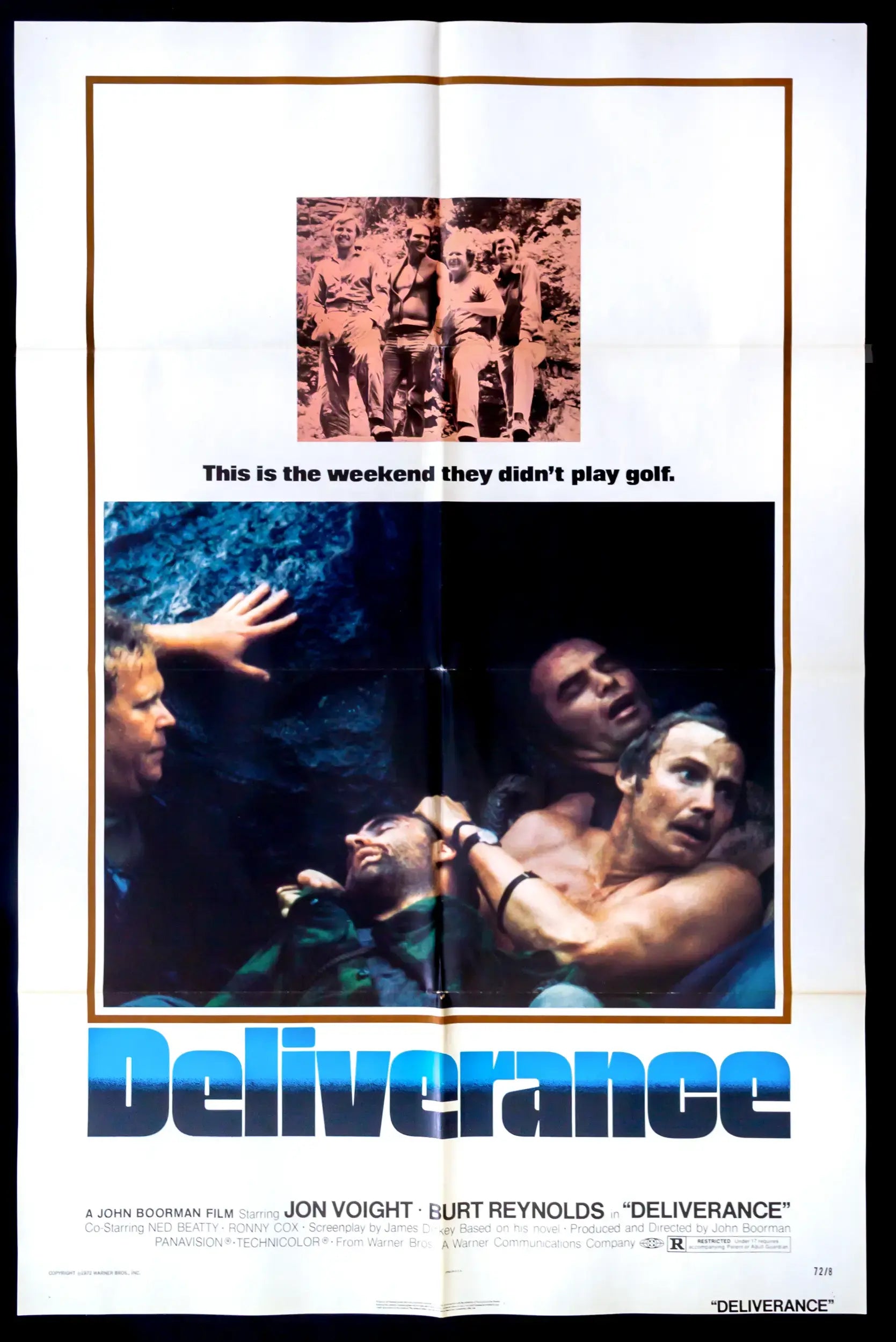 Deliverance (1972) original movie poster for sale at Originalfilmart