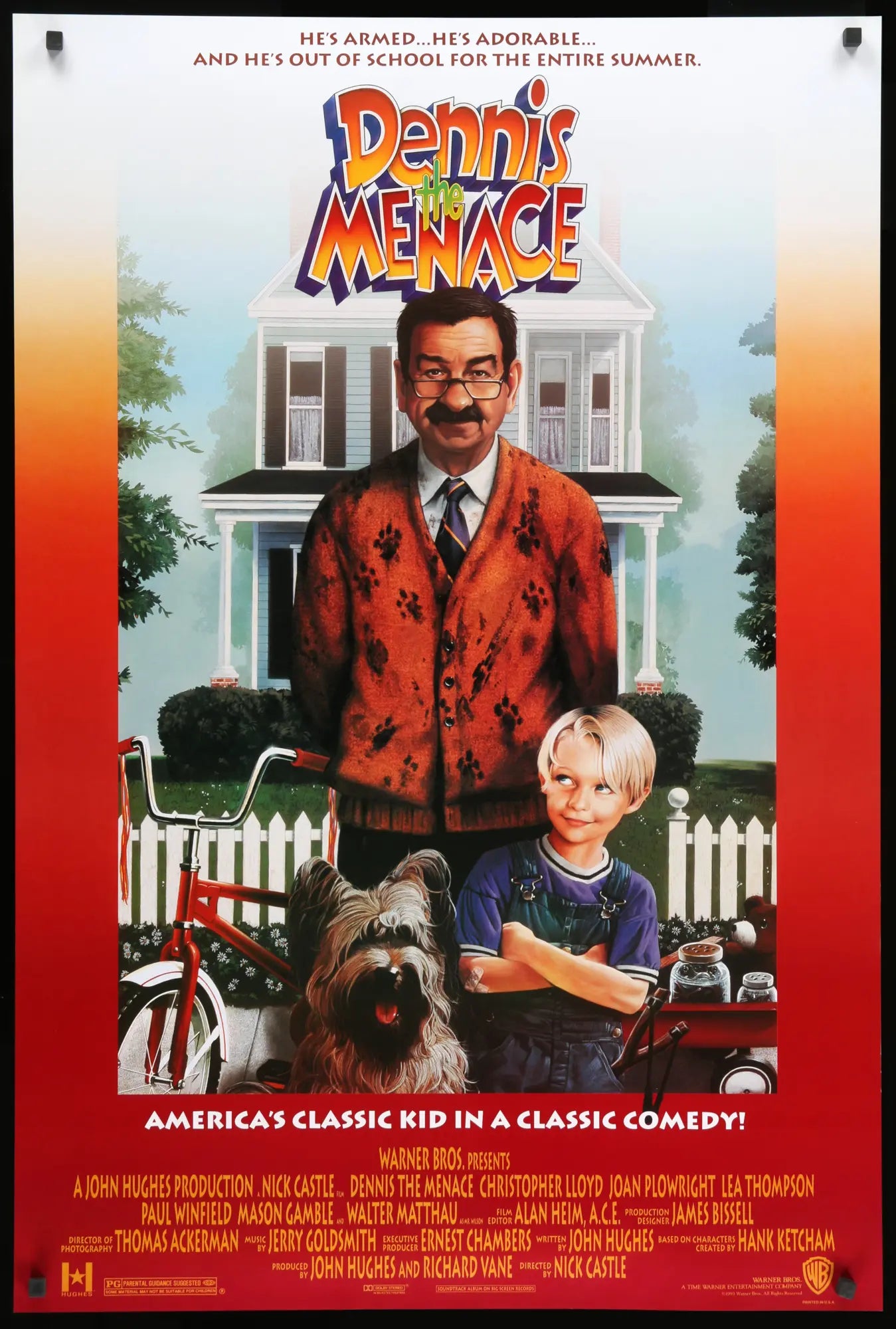 Dennis the Menace (1993) original movie poster for sale at Originalfilmart