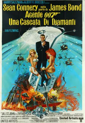 Diamonds Are Forever (1971) original movie poster for sale at Originalfilmart