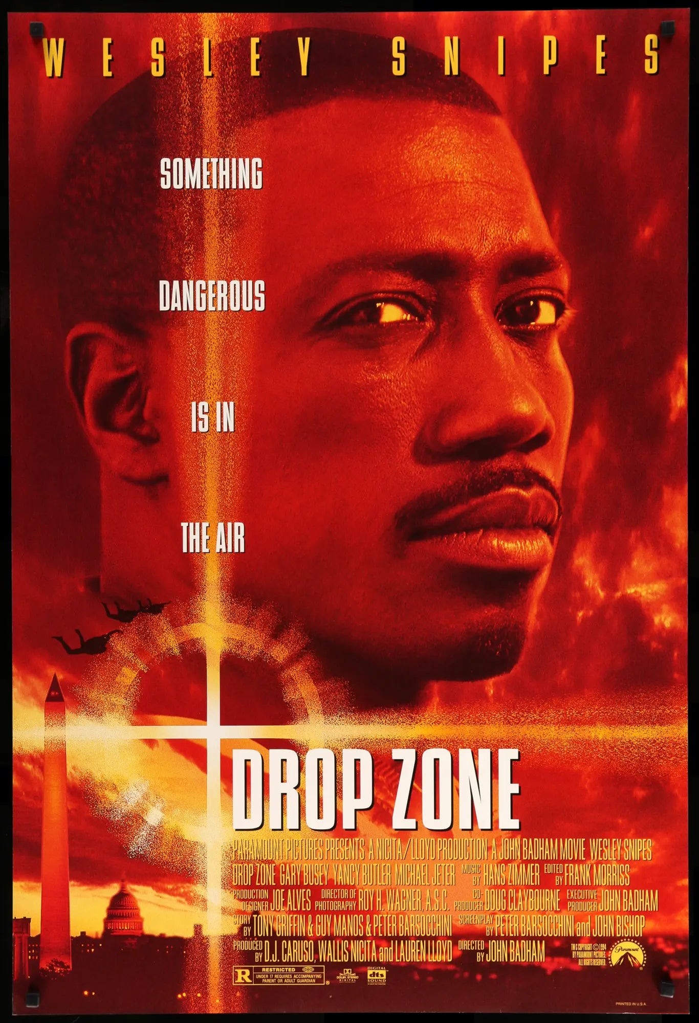 Drop Zone (1994) original movie poster for sale at Originalfilmart
