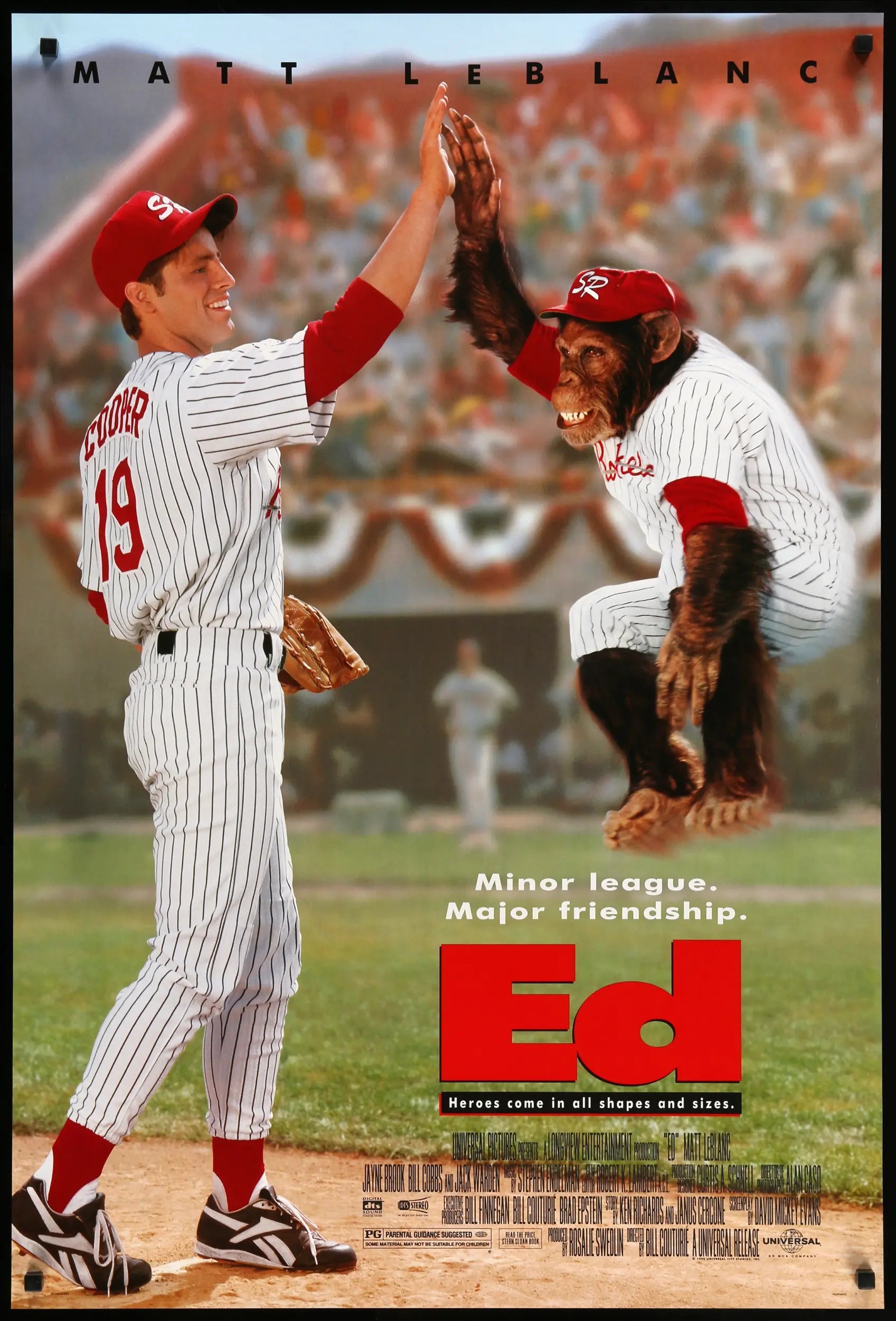 Ed (1996) original movie poster for sale at Originalfilmart