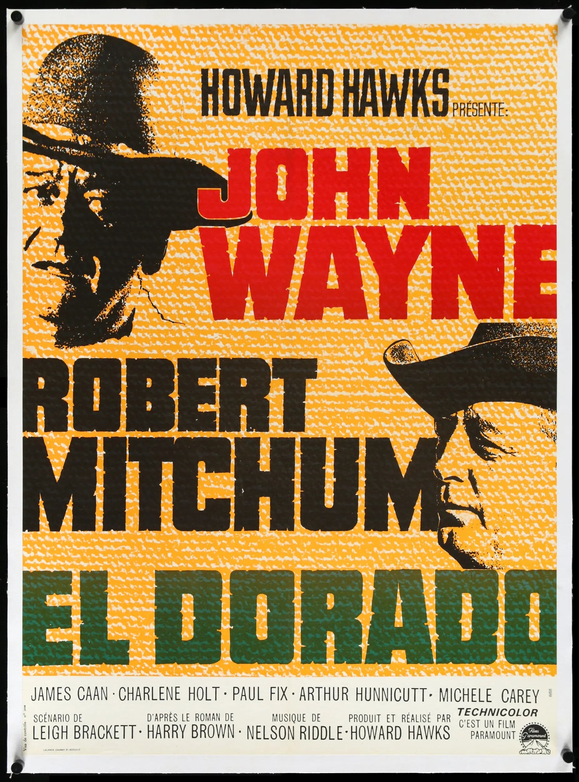 El Dorado (1966) original movie poster for sale at Originalfilmart