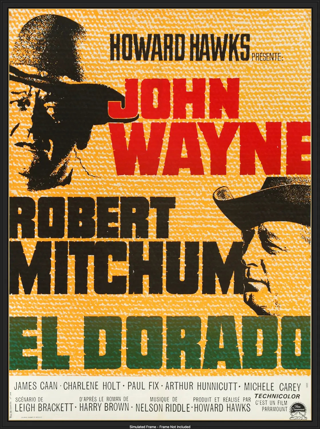 El Dorado (1966) original movie poster for sale at Originalfilmart