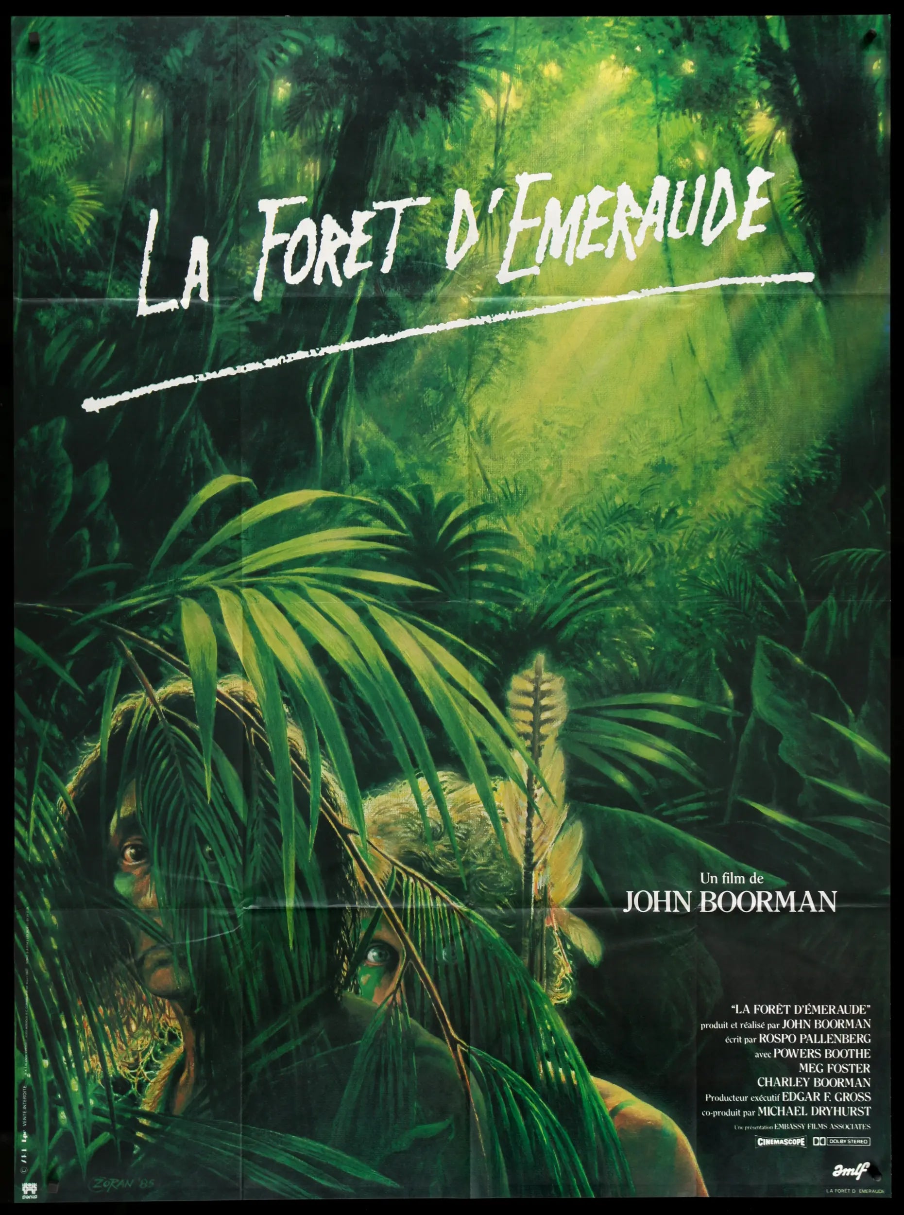 Emerald Forest (1985) original movie poster for sale at Originalfilmart
