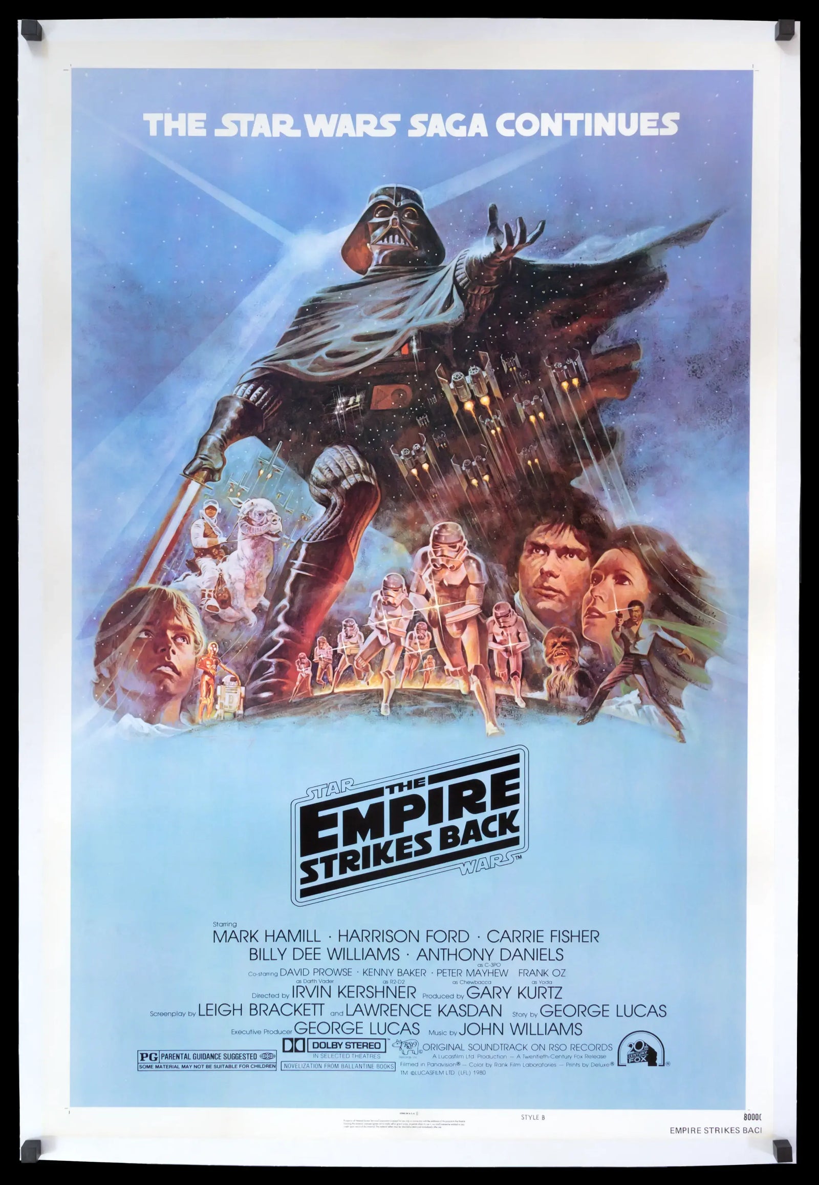 Empire Strikes Back (1980) original movie poster for sale at Originalfilmart
