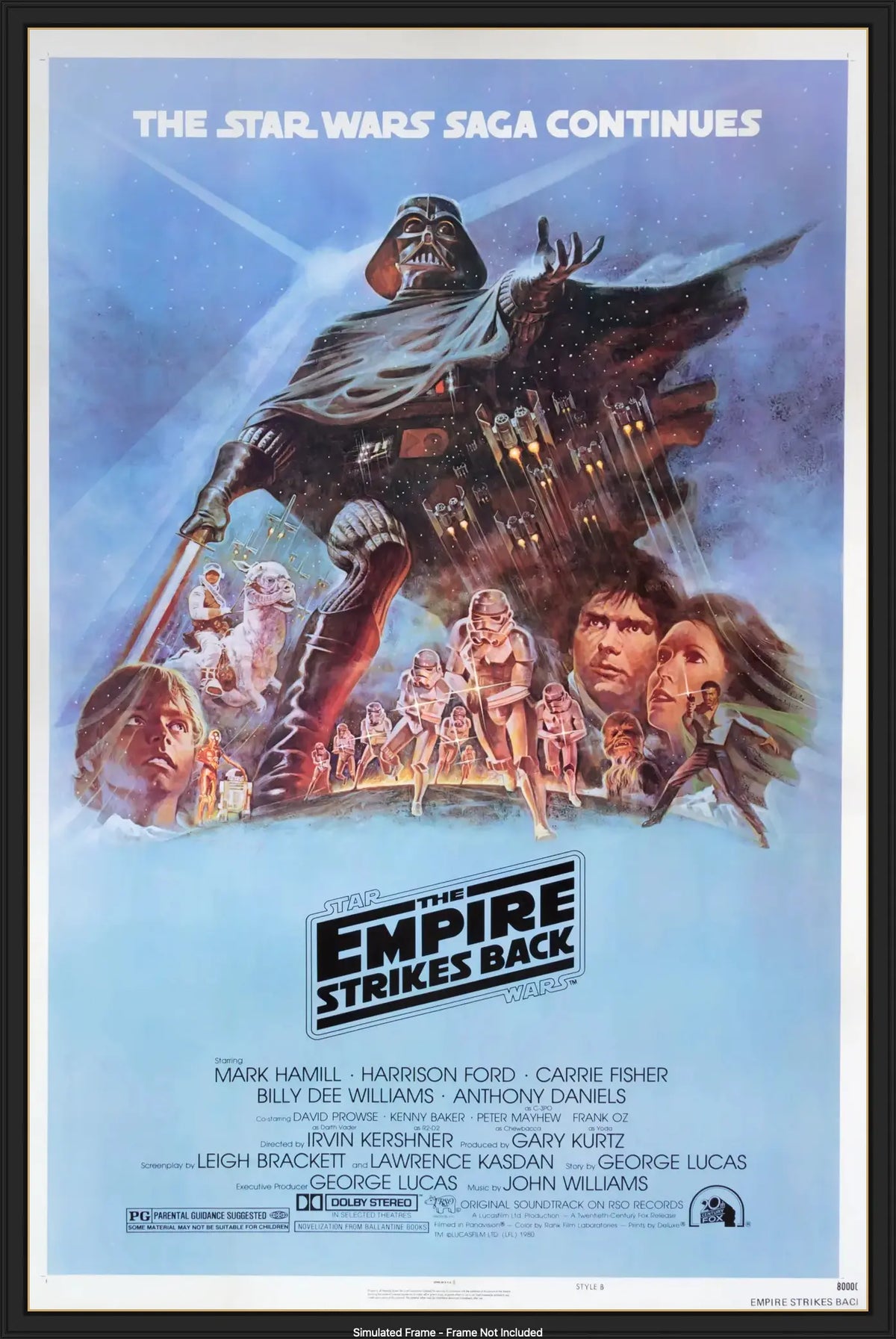 Empire Strikes Back (1980) original movie poster for sale at Originalfilmart