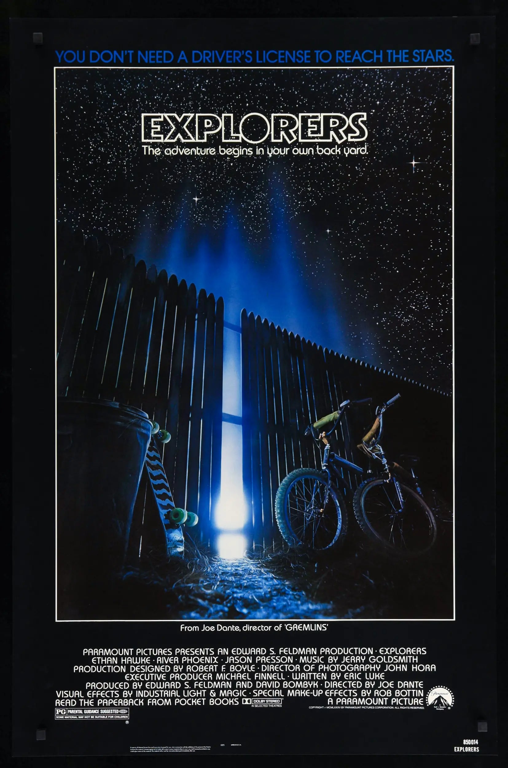 Explorers (1985) original movie poster for sale at Originalfilmart