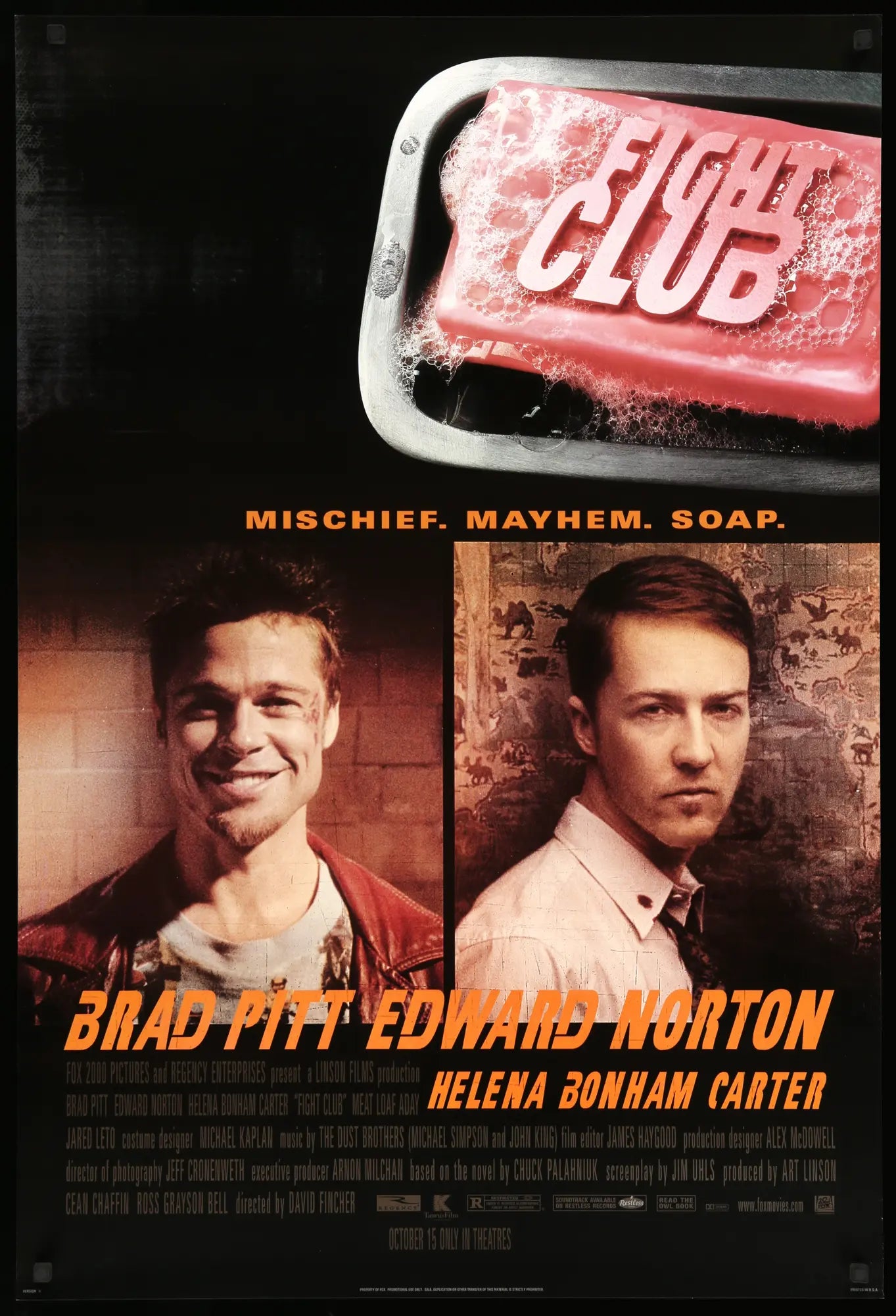 Fight Club (1999) original movie poster for sale at Originalfilmart