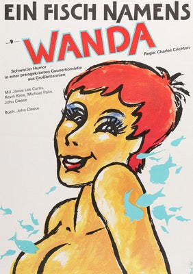 Fish Called Wanda (1988) original movie poster for sale at Originalfilmart